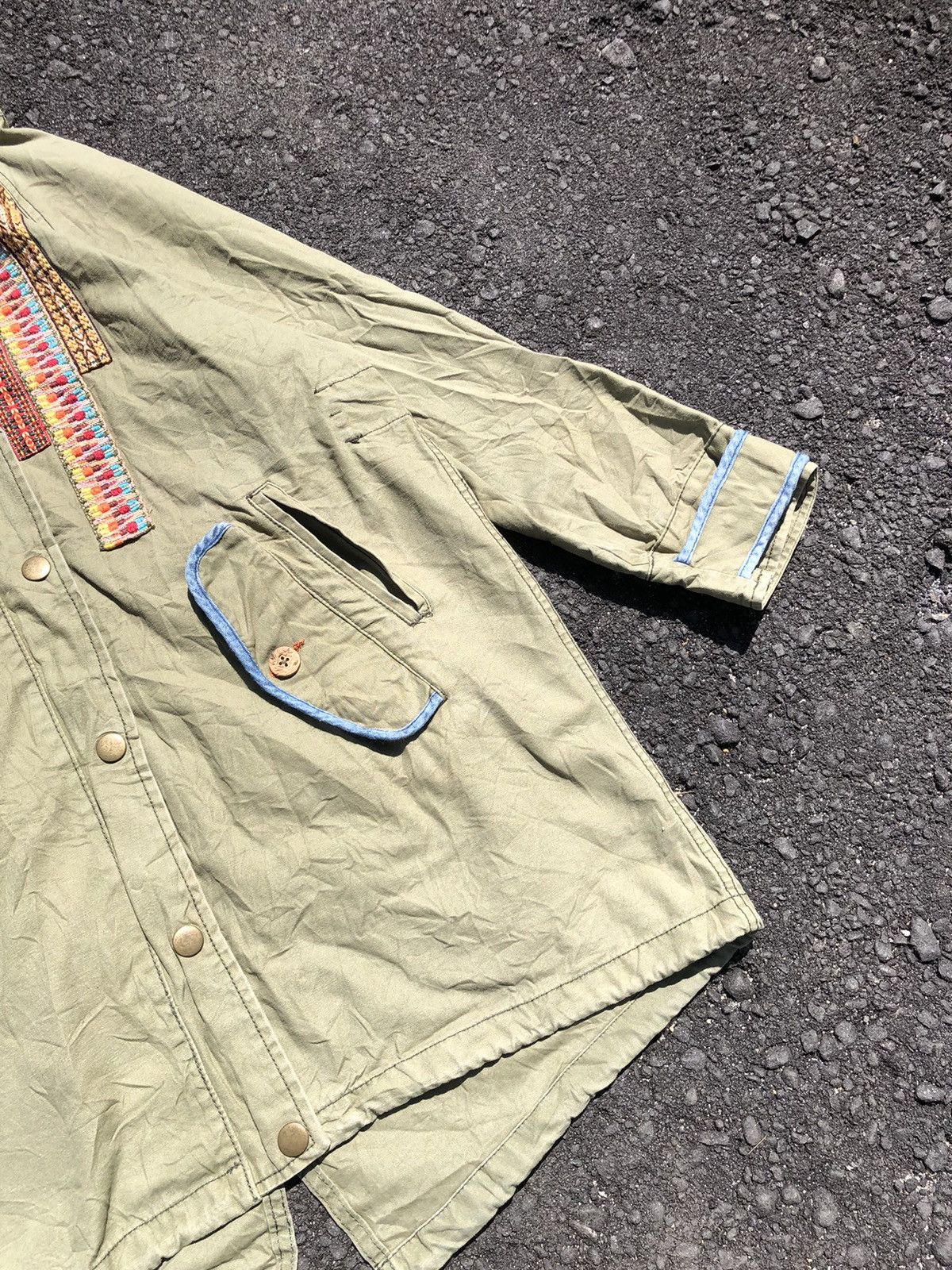 Japanese Brand Vintage 90s Titicaca Navajo Parka Hoodies Size L / US 10 / IT 46 - 8 Thumbnail