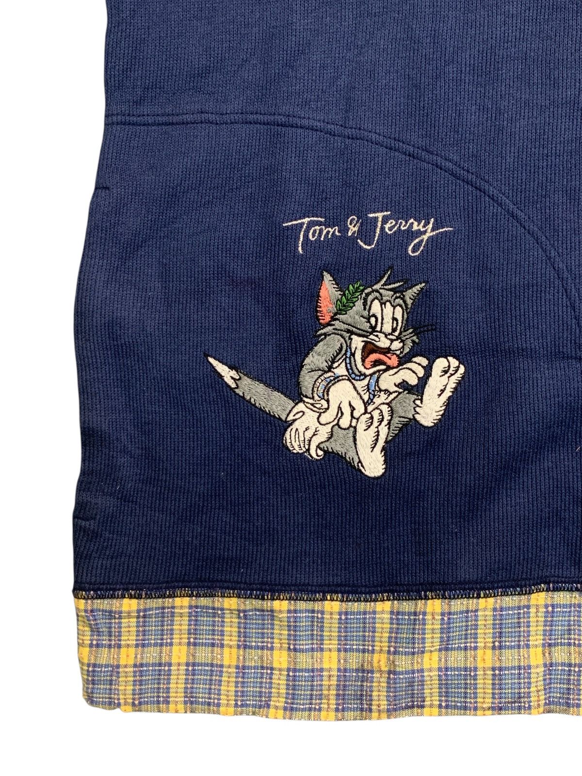 Japanese Brand Rare Design Vintage Tom & Jerry Graphic Print Zip-up Hoodie Size L / US 10 / IT 46 - 10 Thumbnail