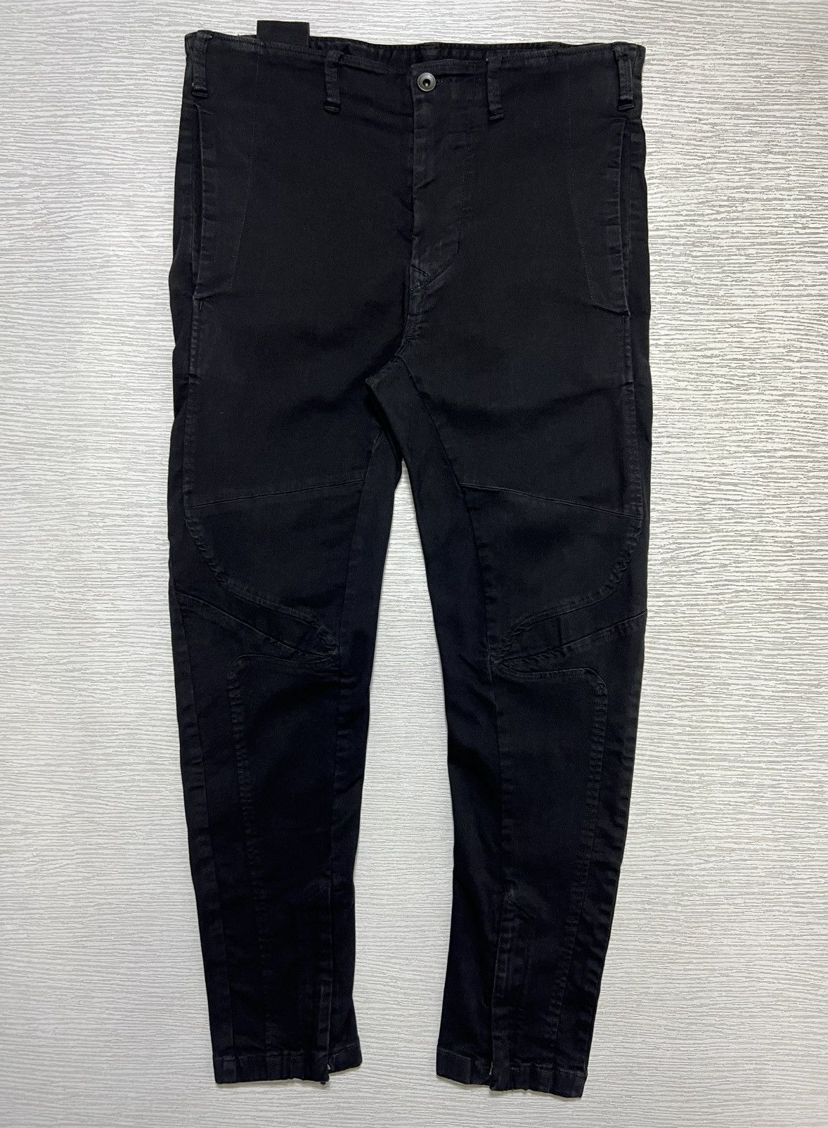Julius Julius - S/S ‘17 - 8oz Ankle Zip Stretch Denim Size US 32 / EU 48 - 1 Thumbnail