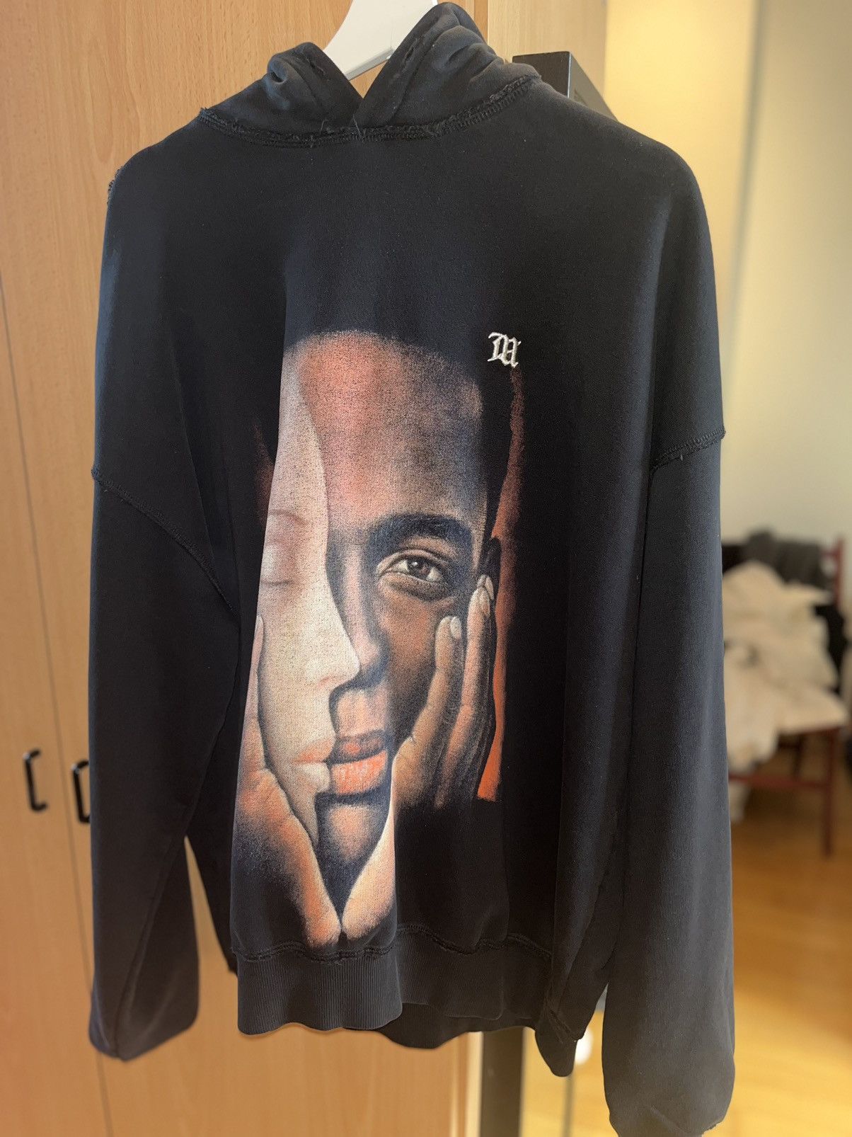 Misbhv face hoodie clearance