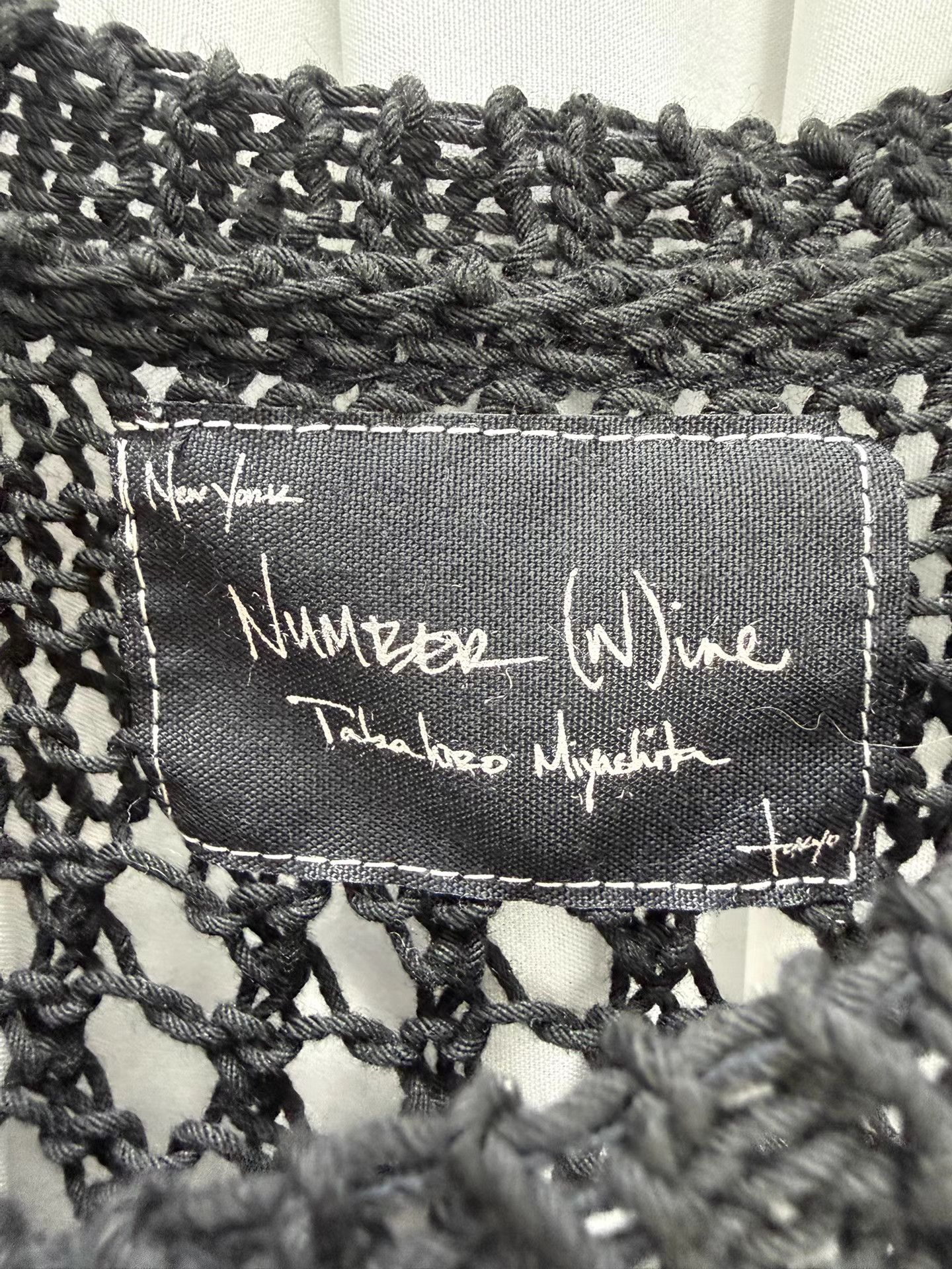 Number (N)ine Number (N)ine 04SS Woven Cutout Vest K20 Size US M / EU 48-50 / 2 - 5 Thumbnail