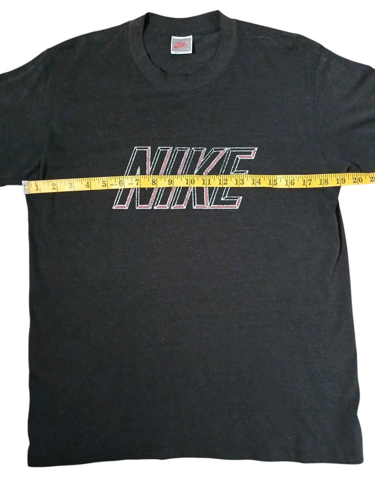 Nike 80's NIKE Men's Size Large Single Stitch T-Shirt Vintage Size US L / EU 52-54 / 3 - 5 Thumbnail