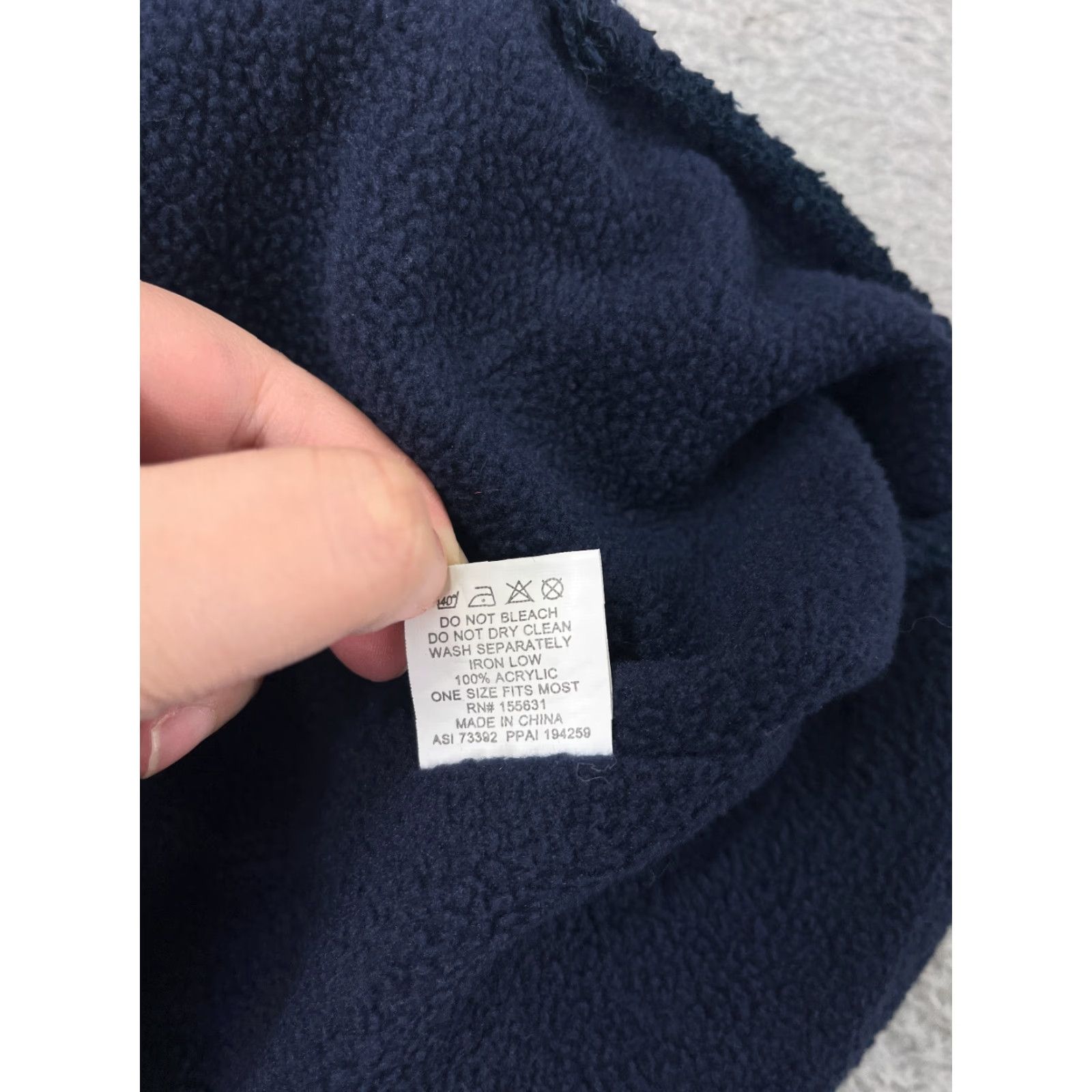 Vintage Apollo Simplicity Beanie Hat One Size Blue Acrylic Knit Lined Adjustable Adult Mens Winter Outdoor Ski Casual Travel Workwear Size US M / EU 48-50 / 2 - 7 Thumbnail