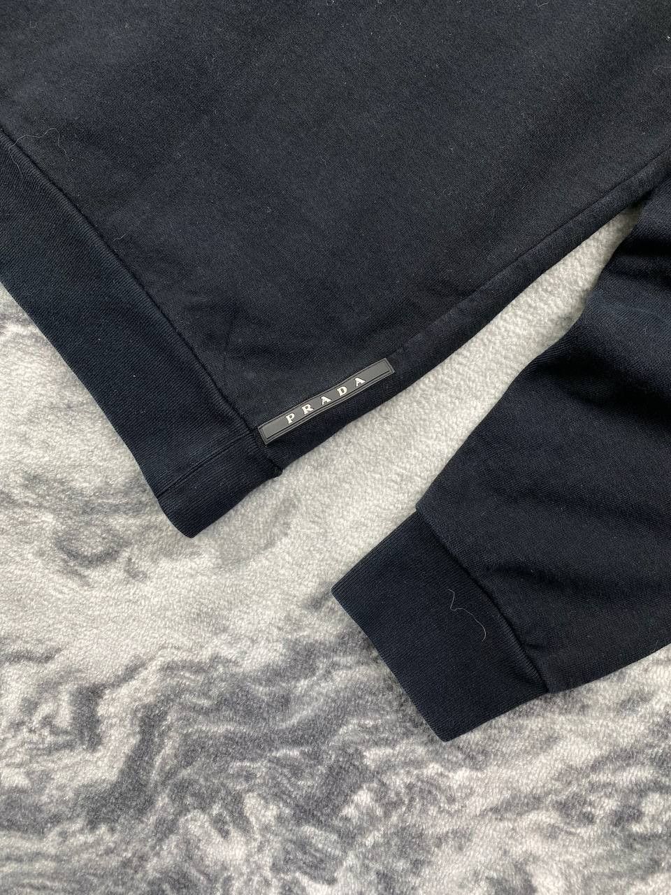 Prada Prada Black Tab Hoodie Size US XL / EU 56 / 4 - 15 Thumbnail