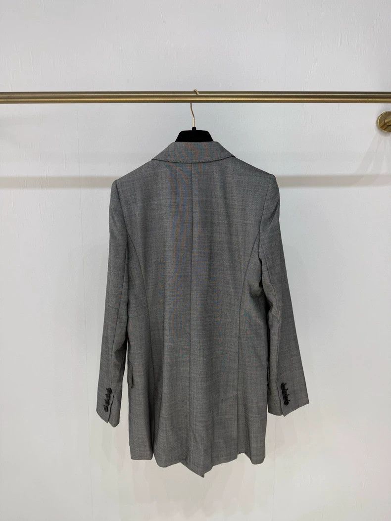 Max Mara Max Mara New houndstooth wool blazer Size L / US 10 / IT 46 - 5 Thumbnail