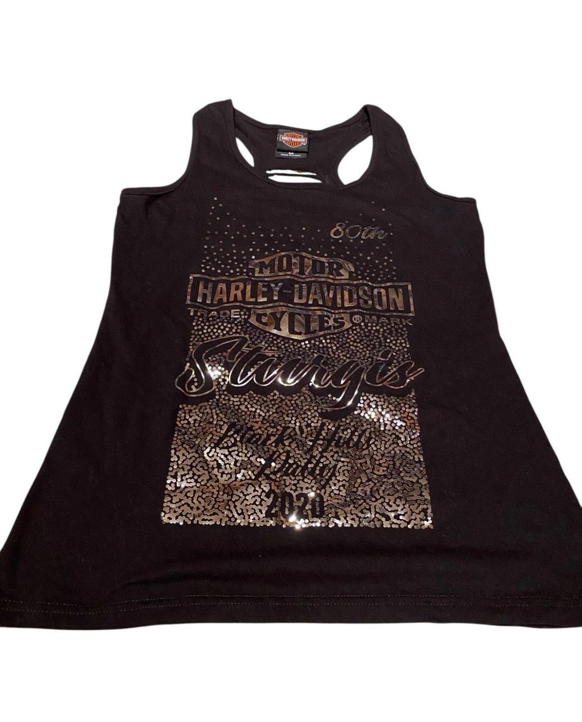 Harley Davidson 2020 Sturgis Harley-Davidson® Women's Foil Ombre Tank Top M Size M / US 6-8 / IT 42-44 - 1 Thumbnail