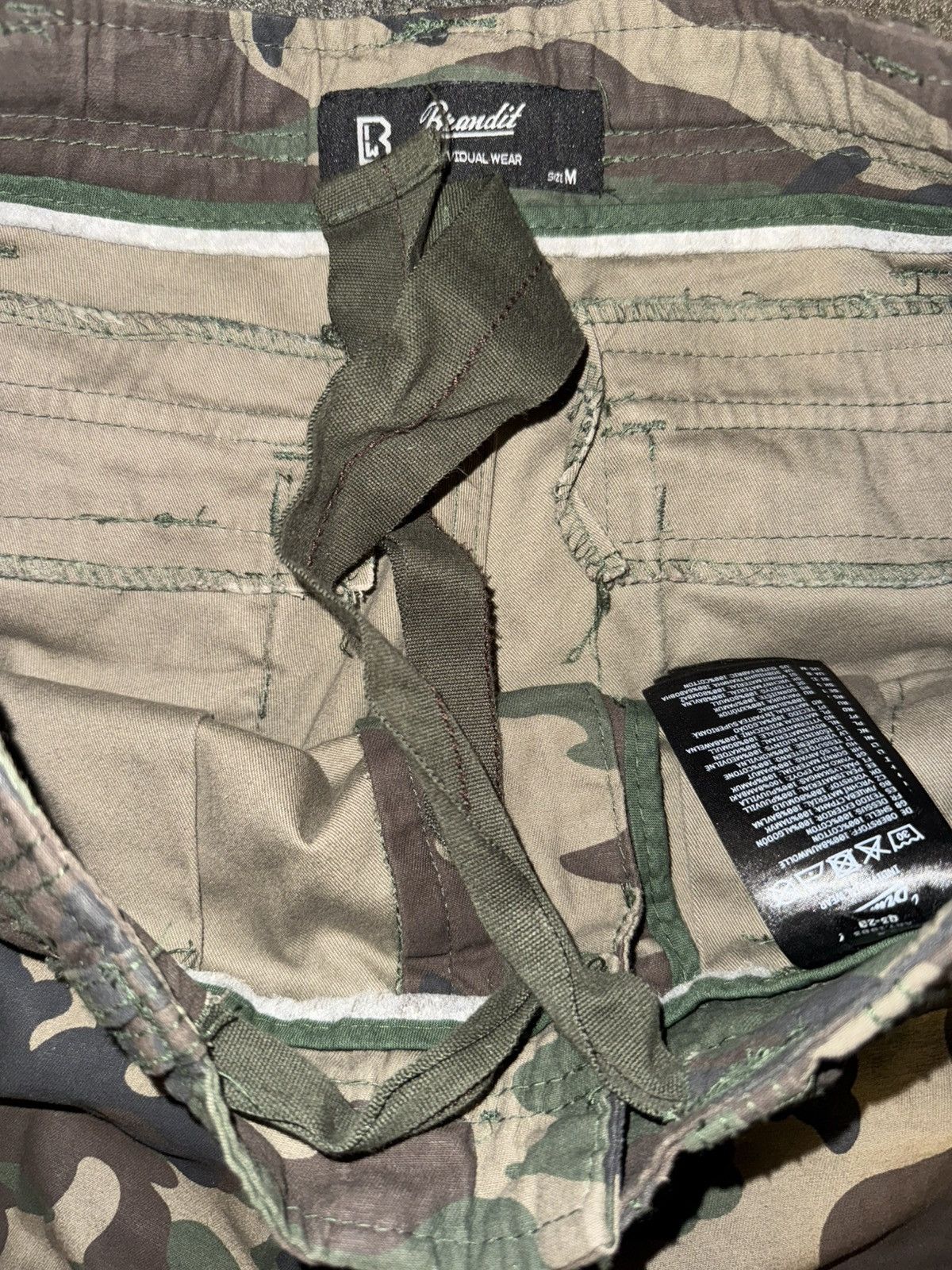 Grailed BRANDIT PURE VINTAGE TROUSERS (WOODLAND) Size: Medium Size US 32 / EU 48 - 6 Thumbnail