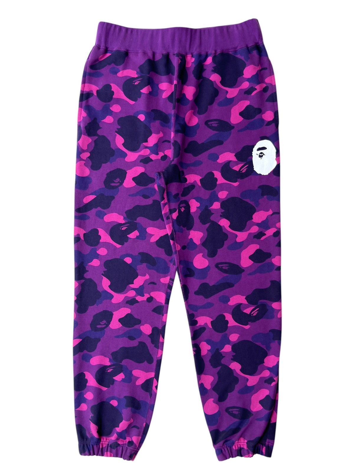 Bape BAPE Purple Camo Sweatpants Size US 34 / EU 50 - 1 Thumbnail