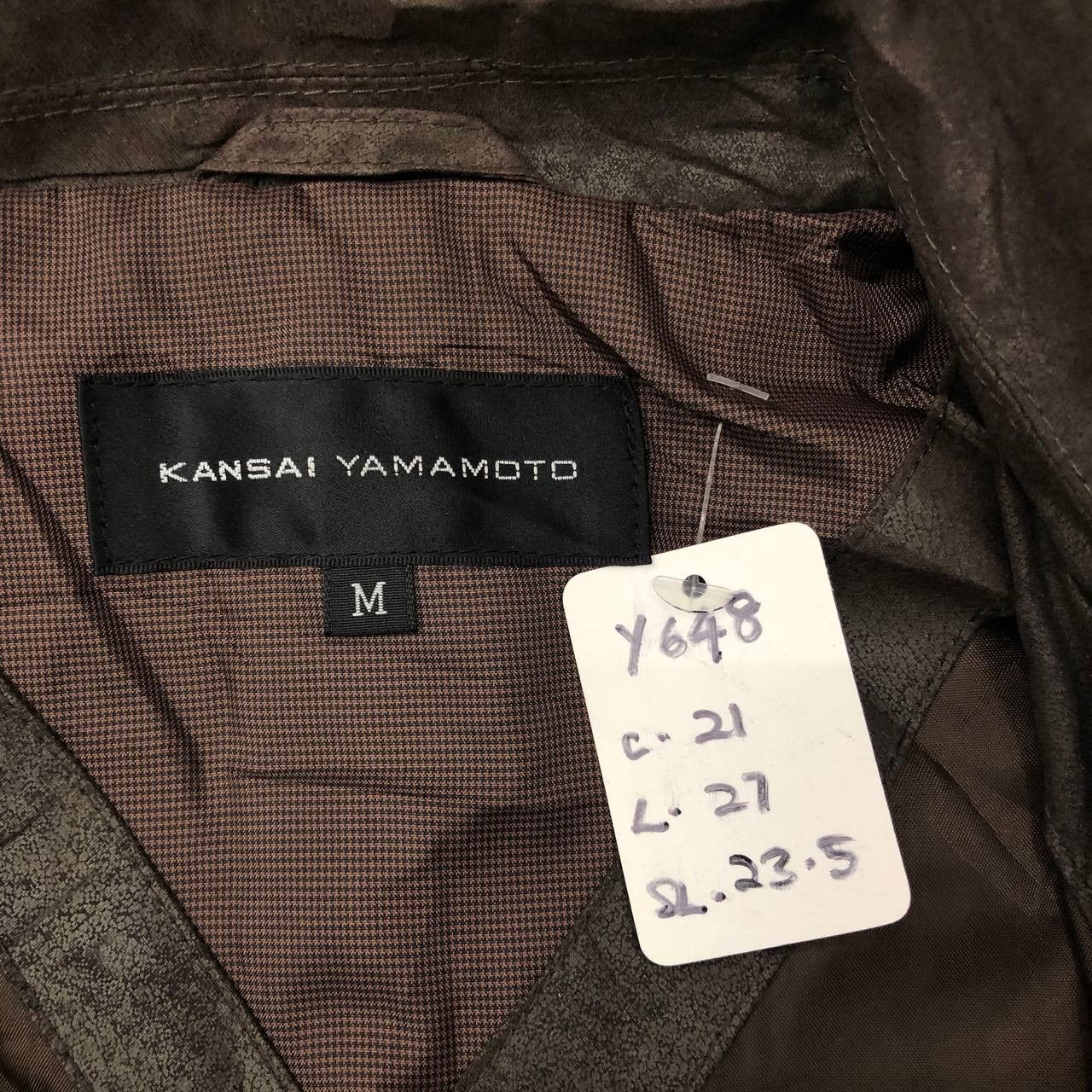 Kansai Yamamoto Y648 KANSAI YAMAMOTO JACKETS Size US M / EU 48-50 / 2 - 6 Thumbnail
