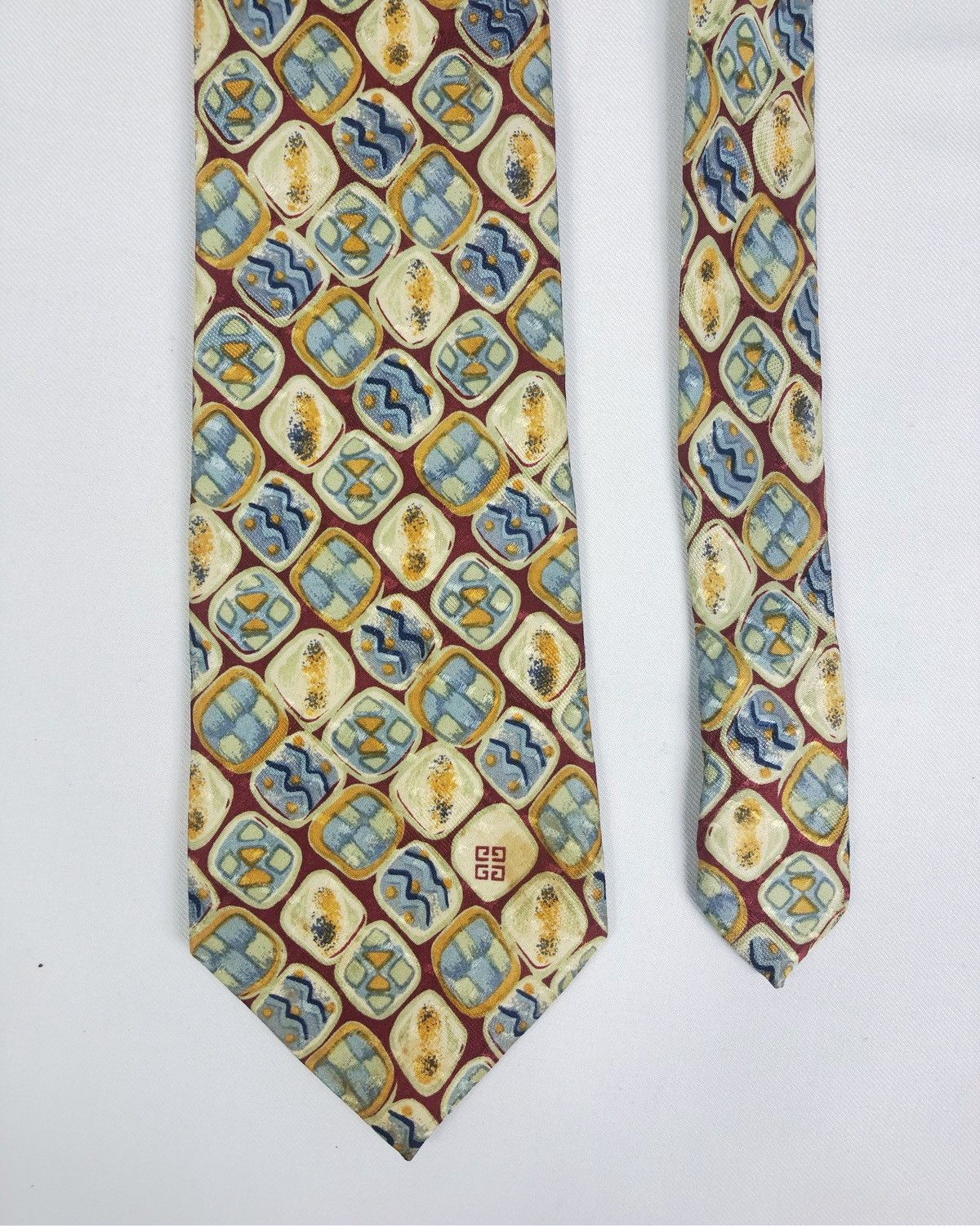 Givenchy Rare Vintage Monsieur Givenchy Silk Tie Size ONE SIZE - 3 Thumbnail