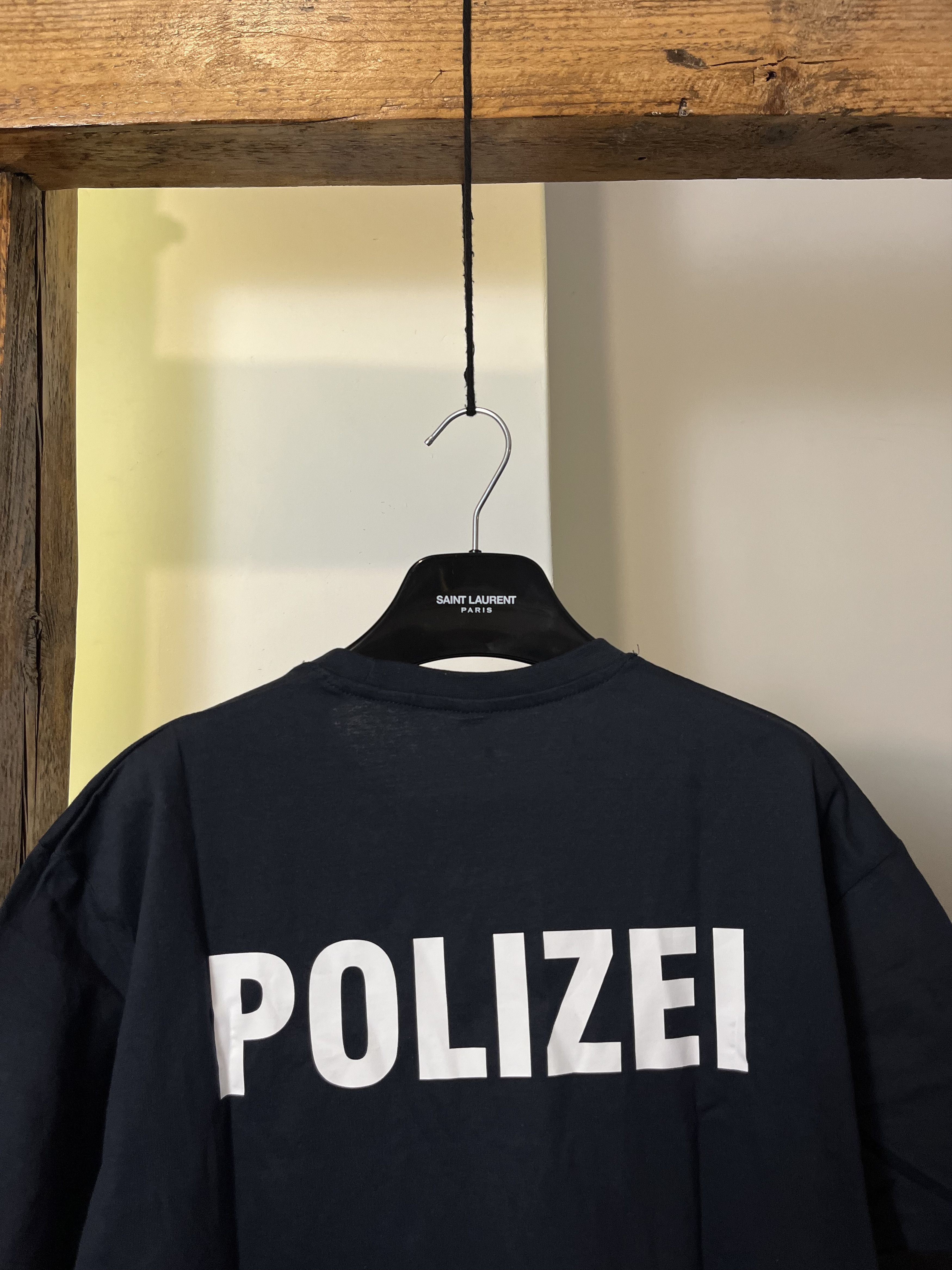 Vintage 90s" POLIZEI” Vetements Style Tee Size US XL / EU 56 / 4 - 6 Thumbnail