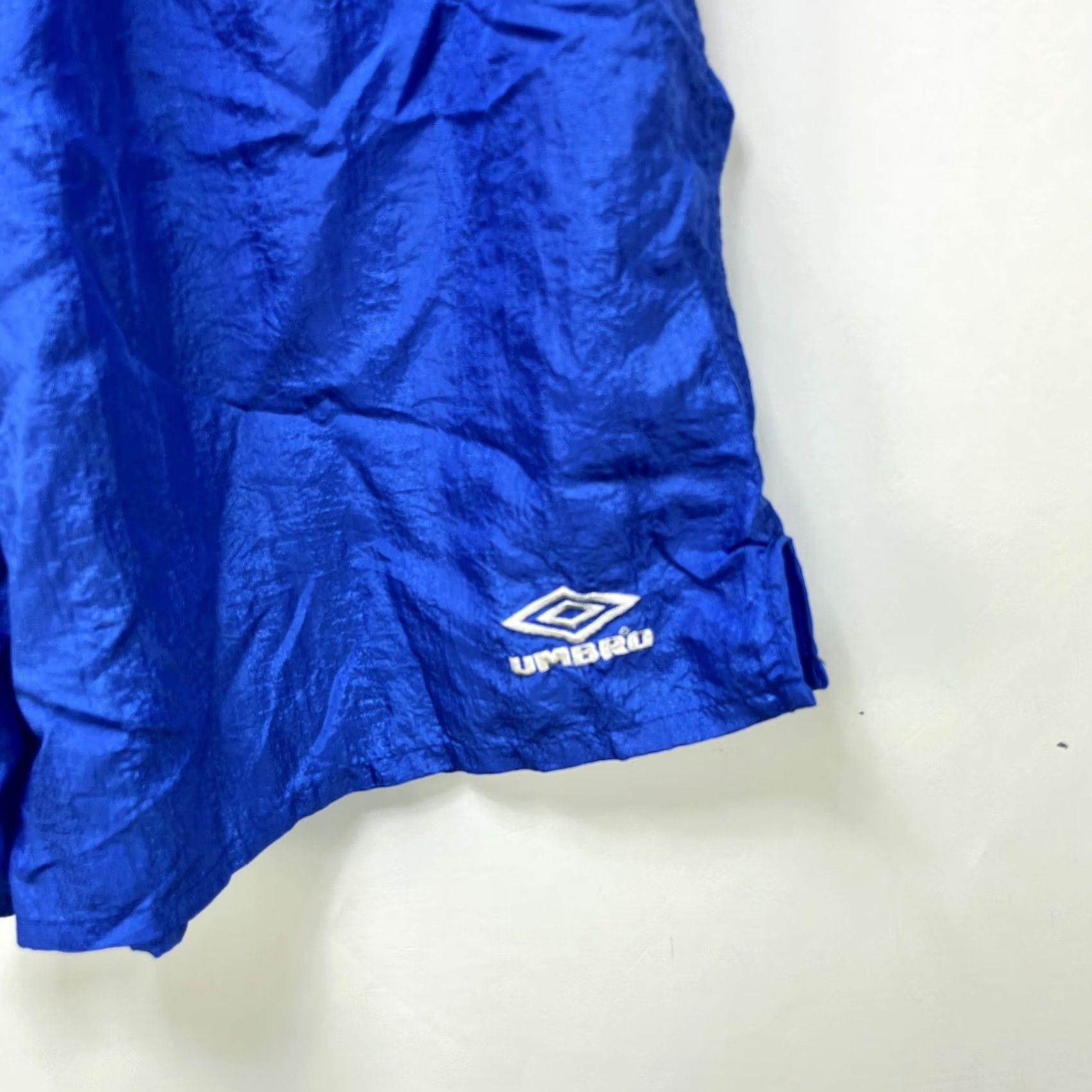 Umbro VINTAGE Umbro Soccer Shorts XL Men Athletic Blue 90s Sports Hip Hop Skull Drawstring Size US 36 / EU 52 - 2 Thumbnail