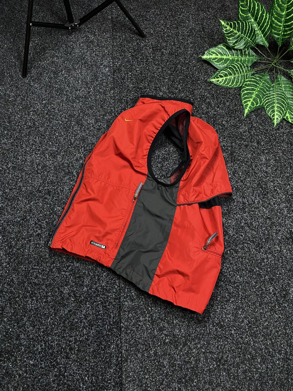 Nike × Vintage Vintage transformable vest Nike Vintage Drill Y2k size L Size US L / EU 52-54 / 3 - 4 Thumbnail
