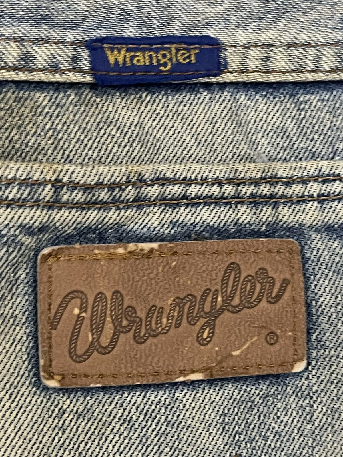 Wrangler Vintage 90s Wrangler Classic Mud Wash Style Loose Jeans Size US 30 / EU 46 - 7 Thumbnail