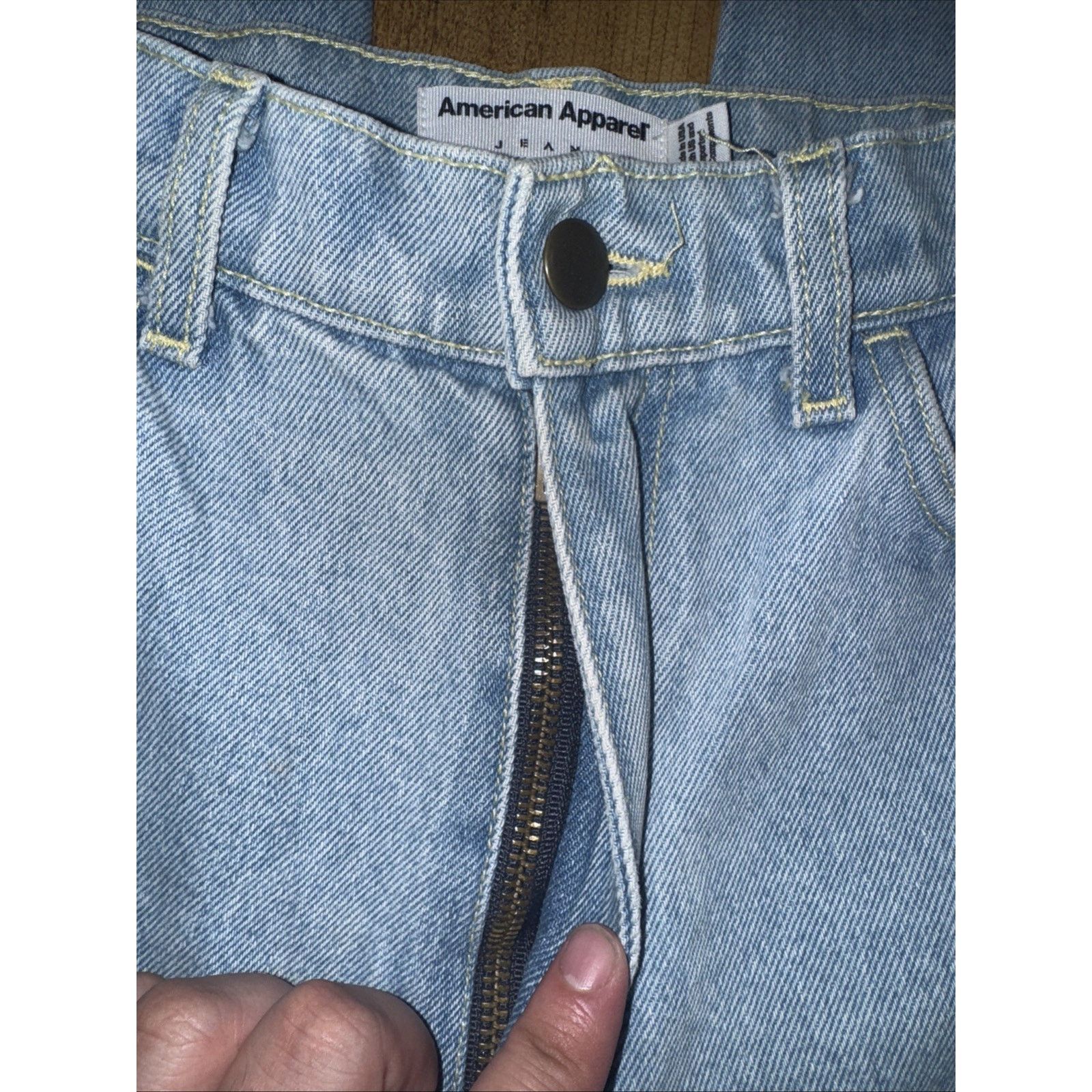American Apparel × Vintage American Apparel Skinny Denim Jeans Blue Men’s 28x32 Size US 28 / EU 44 - 5 Thumbnail