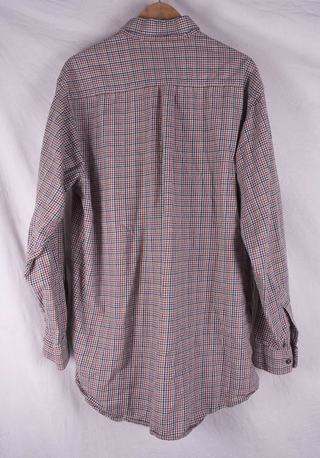 Viyella Viyella Shirt Flannel Cotton/ Wool Size XLT Size US XL / EU 56 / 4 - 6 Thumbnail