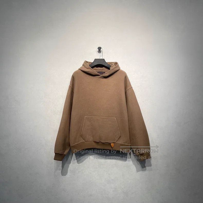 Louis Vuitton Louis Vuitton Khaki cashmere hooded sweatshirt Size US XL / EU 56 / 4 - 1 Thumbnail