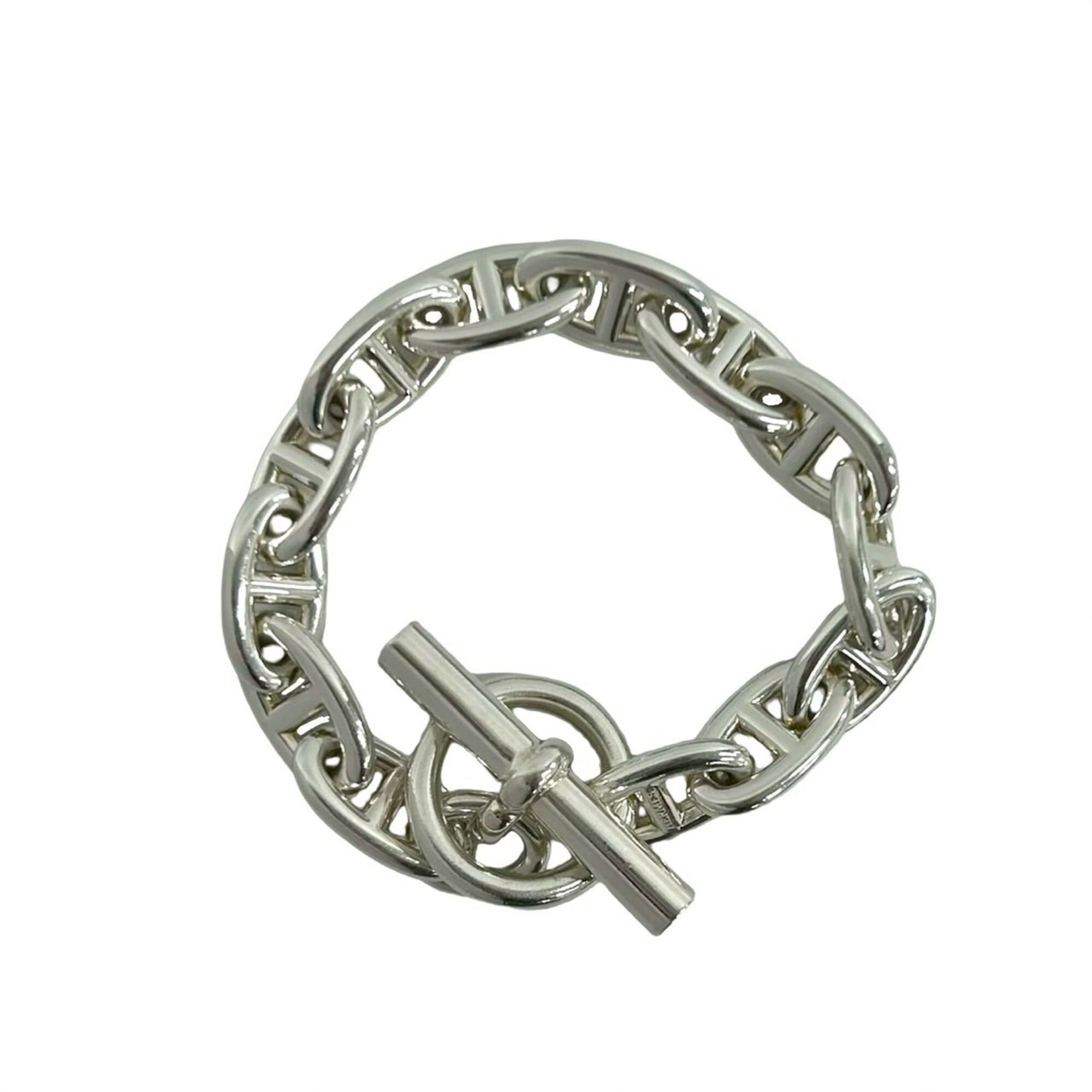 Hermes Hermes Chene Dunkle Skipper Choker Double Bracelet 