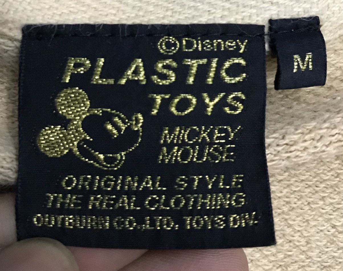 Disney × Mickey Mouse × Vintage Vintage Plastic Toys Disney Mickey Mouse Sweatshirt Size US M / EU 48-50 / 2 - 7 Thumbnail