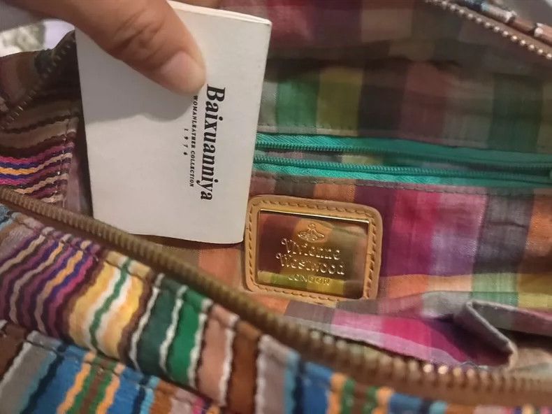 Vivienne Westwood Vivienne Westwood size os Handbag with colored stripes and Size ONE SIZE - 7 Thumbnail