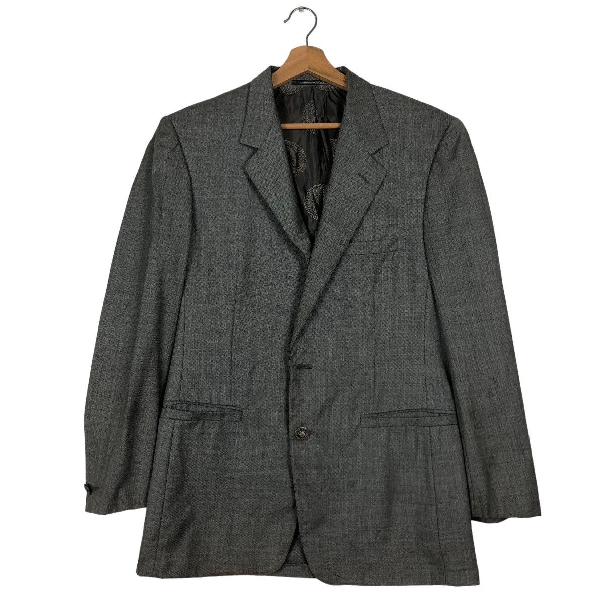Versace 🔥Double Breast Suits Coat Gianni Versace Size US M / EU 48-50 / 2 - 1 Thumbnail