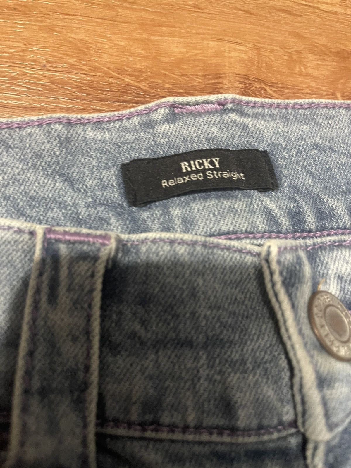 True Religion True Religion Relaxed Straight Jeans Size US 31 - 6 Thumbnail