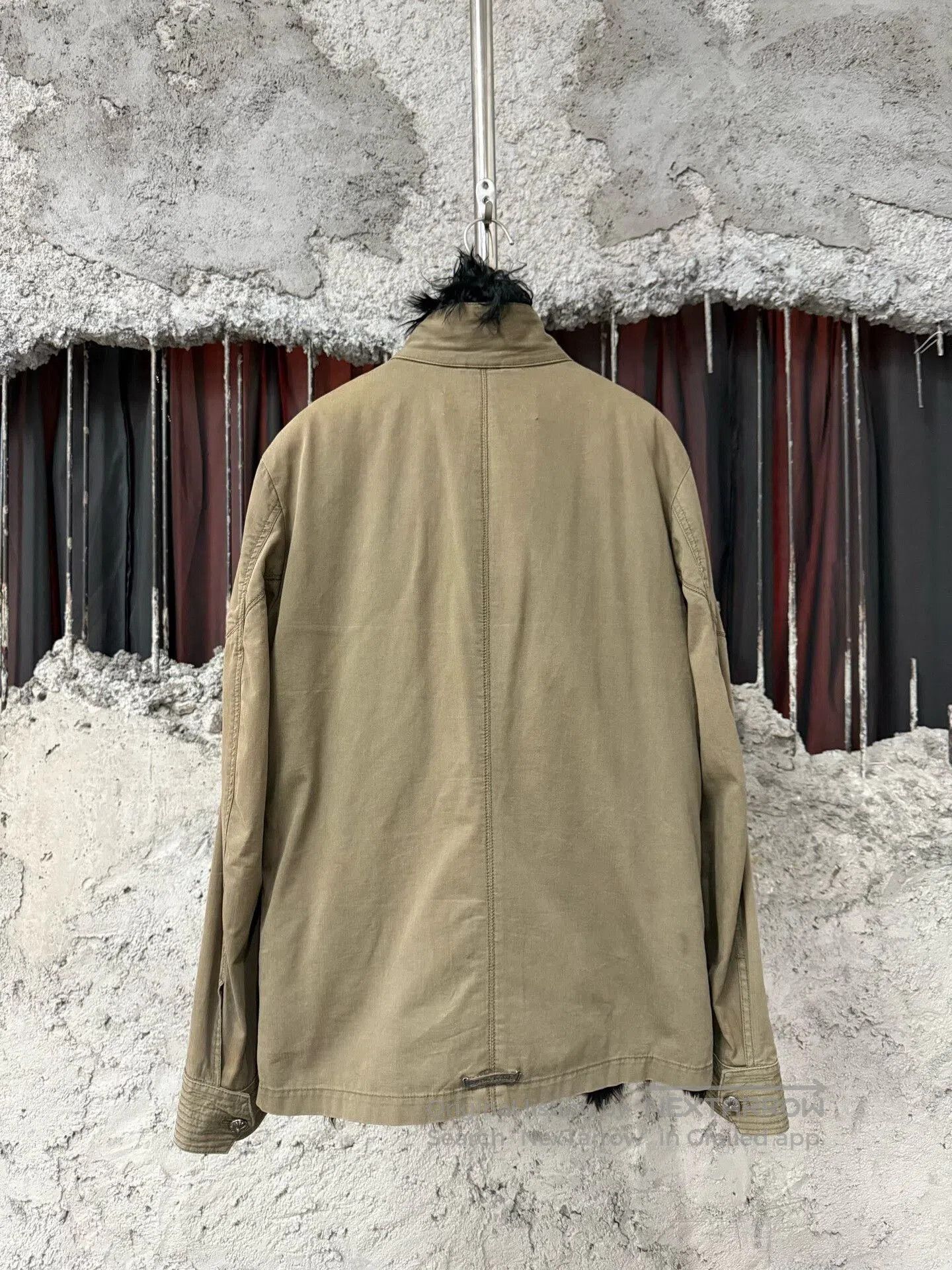 Chrome Hearts chrome hearts military green fur jacket. Size US M / EU 48-50 / 2 - 2 Thumbnail