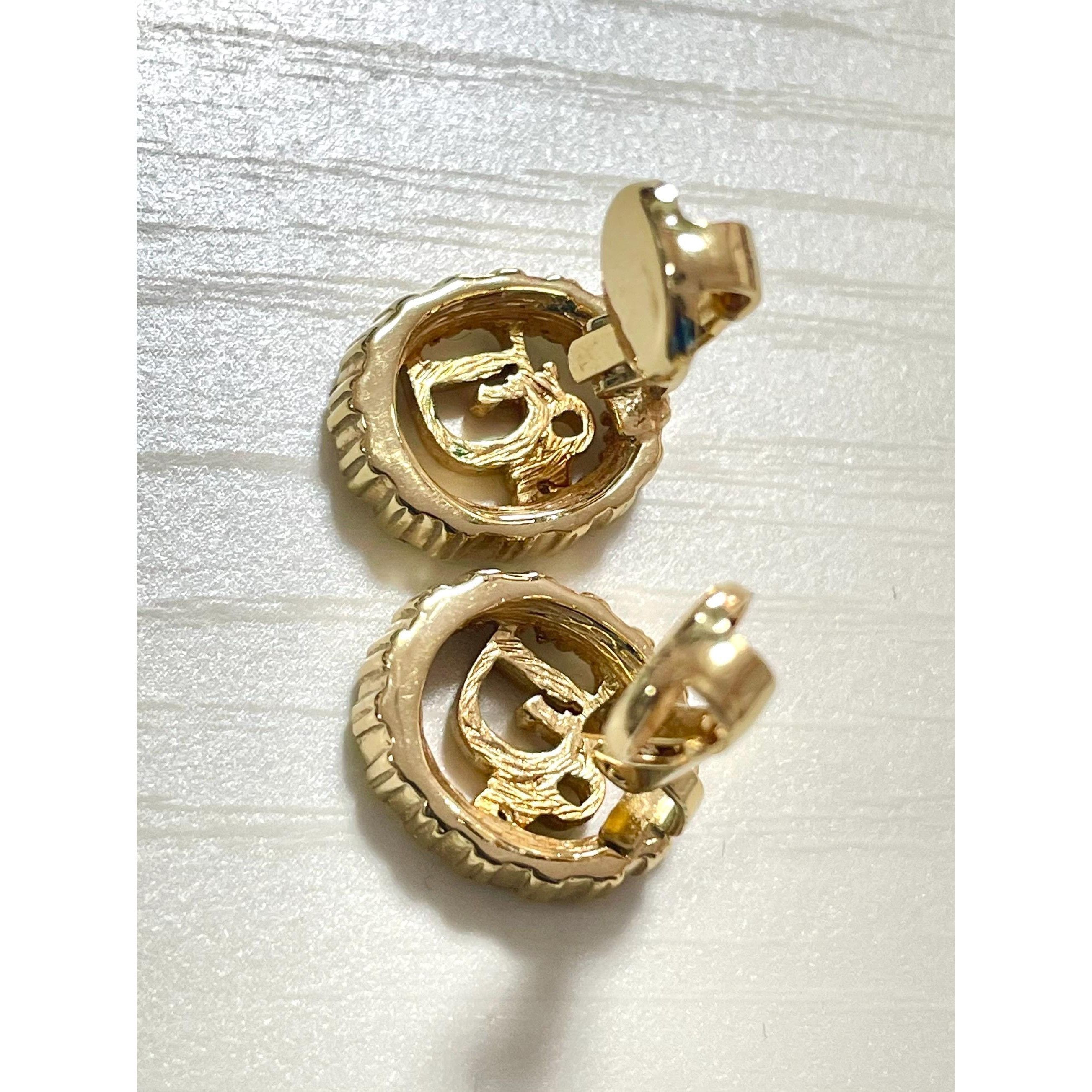 Dior Vintage Christian Dior earrings with rhinestone crystals. Size ONE SIZE - 7 Thumbnail
