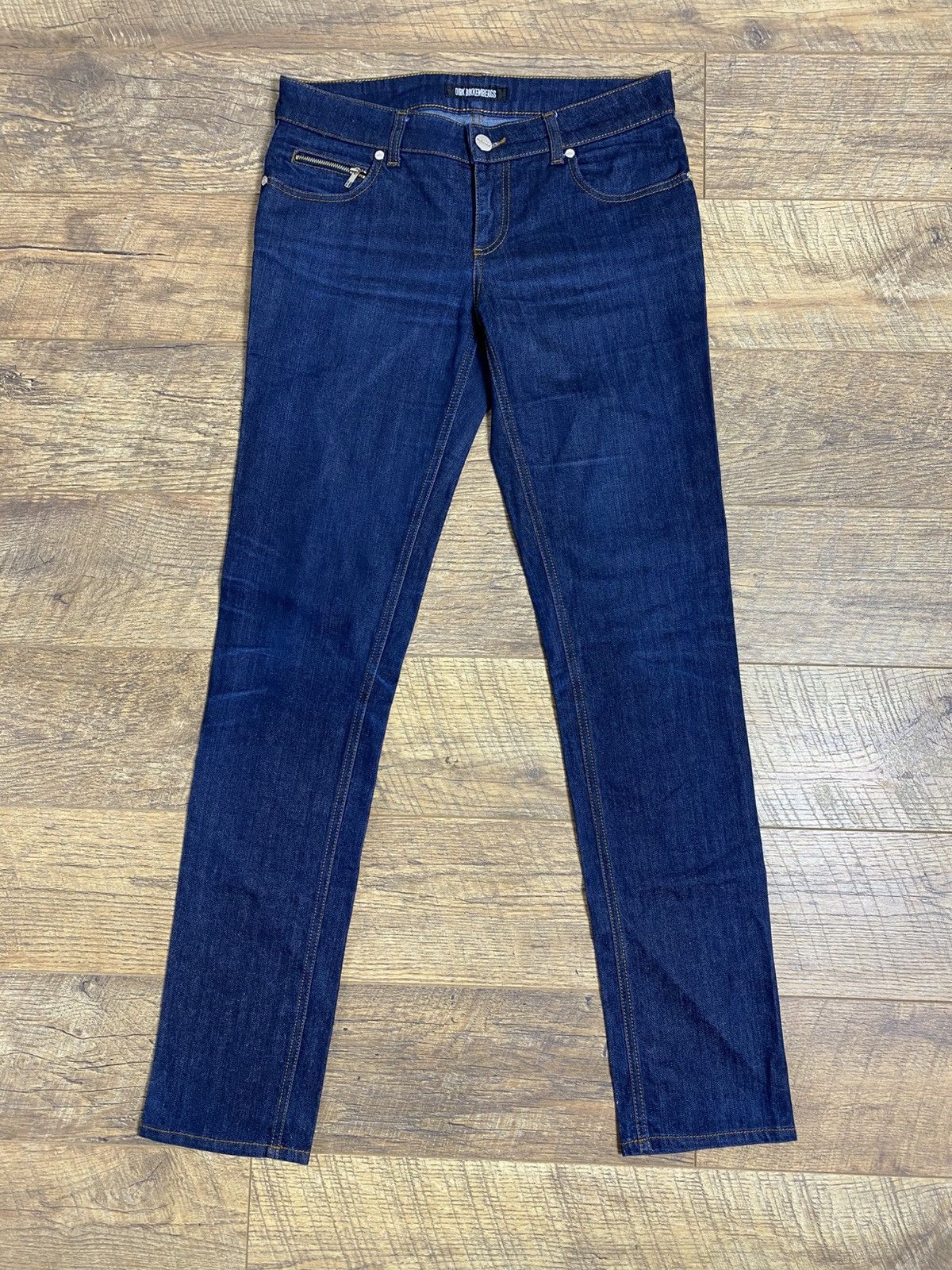 Dirk Bikkembergs Dirk Bikkembergs Made in Italy Indigo Slim Jeans Size US 29 - 1 Thumbnail