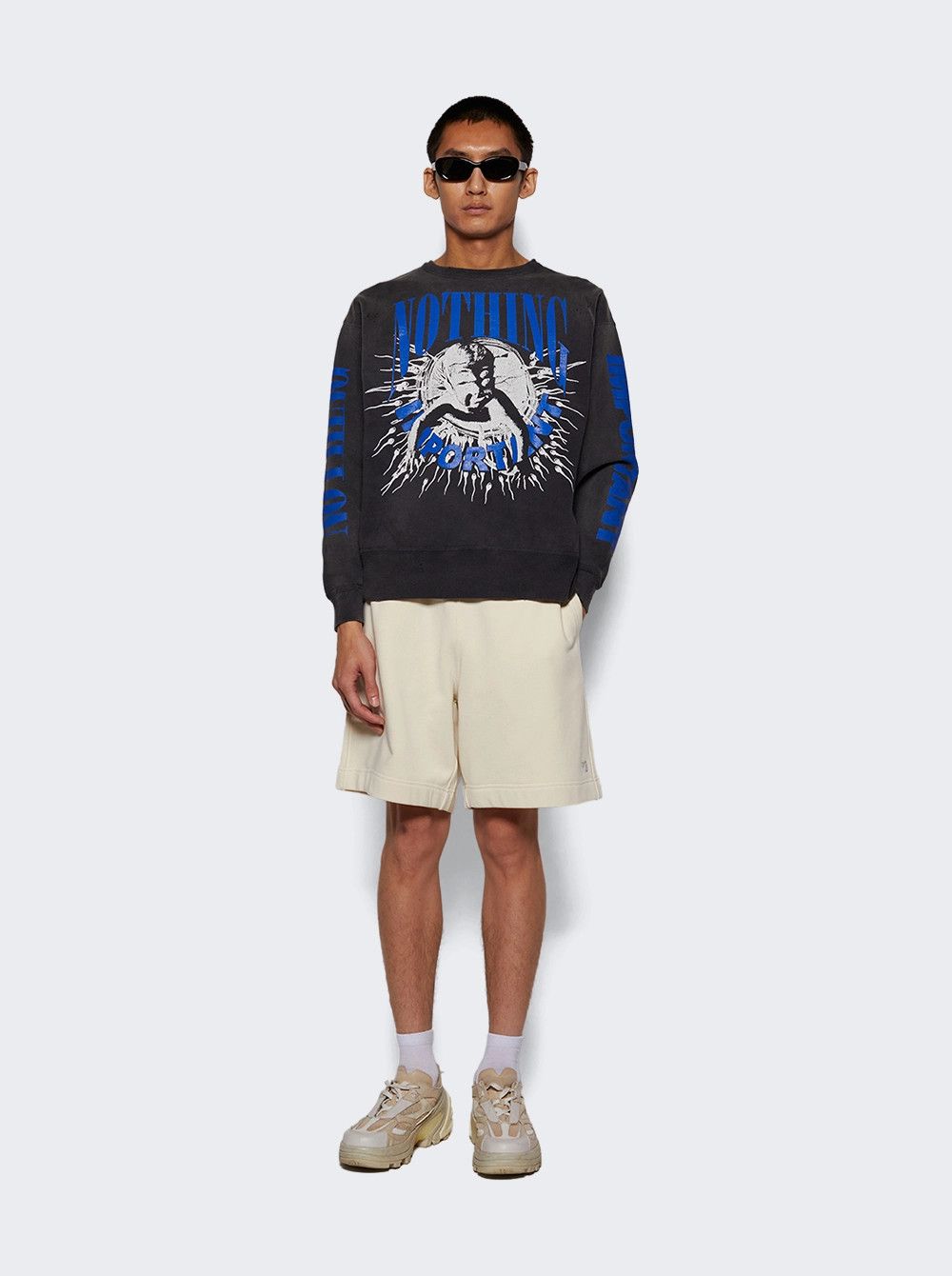 Givenchy o1mle0226 New Board Shorts in Ivory Size US 36 / EU 52 - 2 Thumbnail