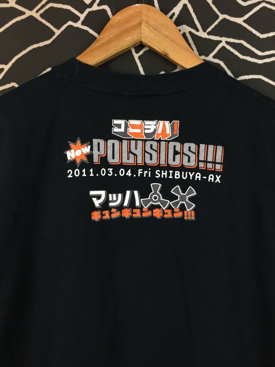 Band Tees Vtg Polysics Japanese New Wave Band Shibuya AX Concert Tee Size US M / EU 48-50 / 2 - 6 Thumbnail