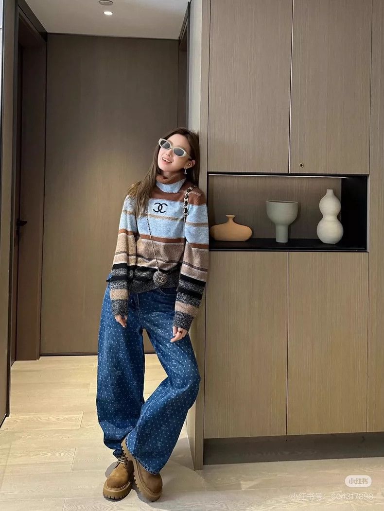 Chanel Chanel Ski series blue sweater Size XXS / US 00 / IT 34 - 6 Thumbnail