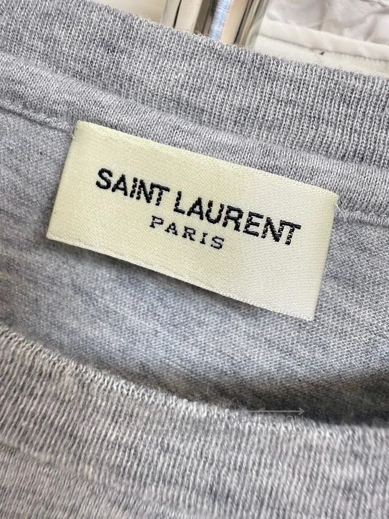 Yves Saint Laurent Saint Laurent Logo Print T-Shirt Size US S / EU 44-46 / 1 - 4 Thumbnail