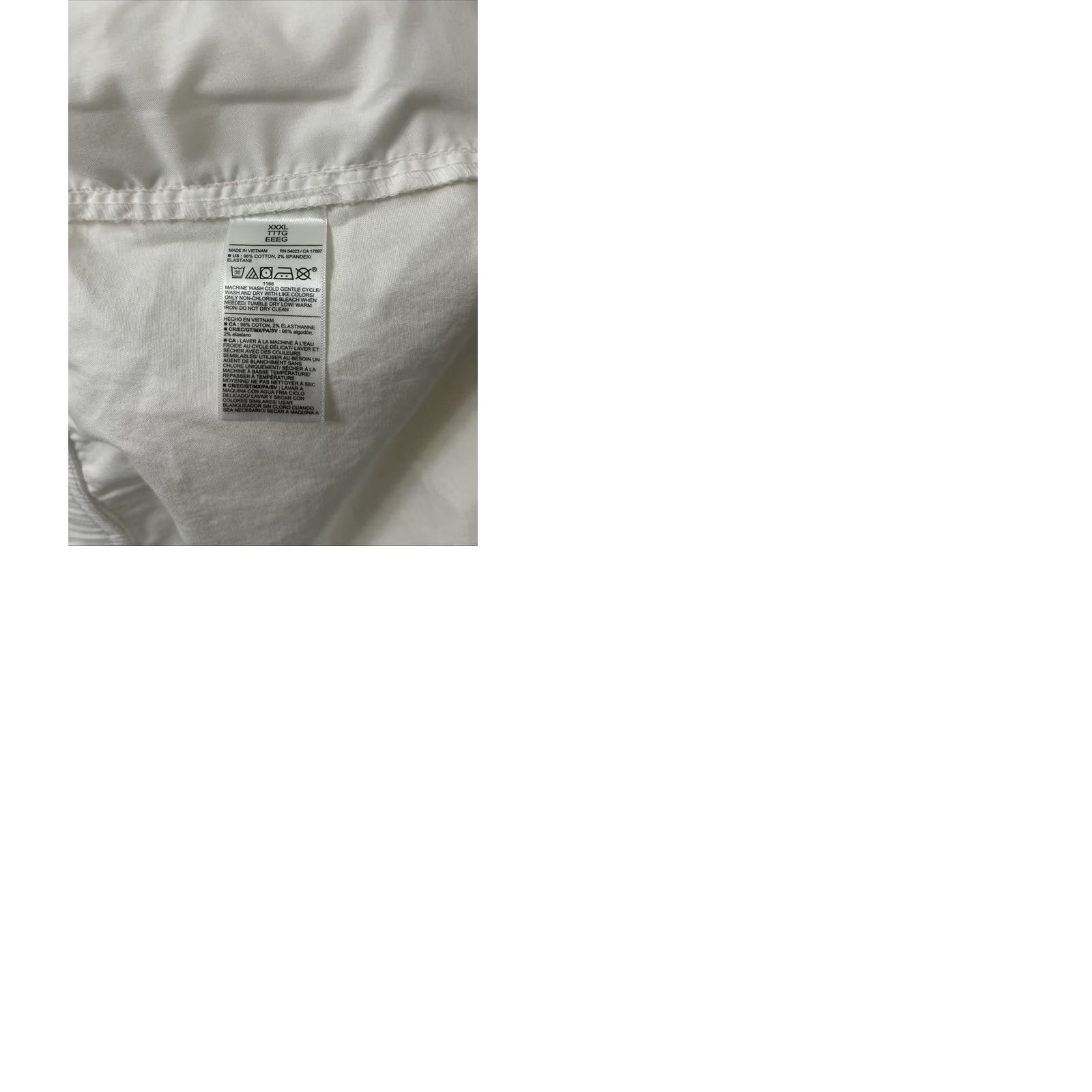 Old Navy Old Navy Mens 3XL White Jogger Shorts 7” Inseam Elastic Drawstring Pockets Chino Cotton Spandex Regular Beach Outdoor Vintage: No Size US 39 - 9 Thumbnail
