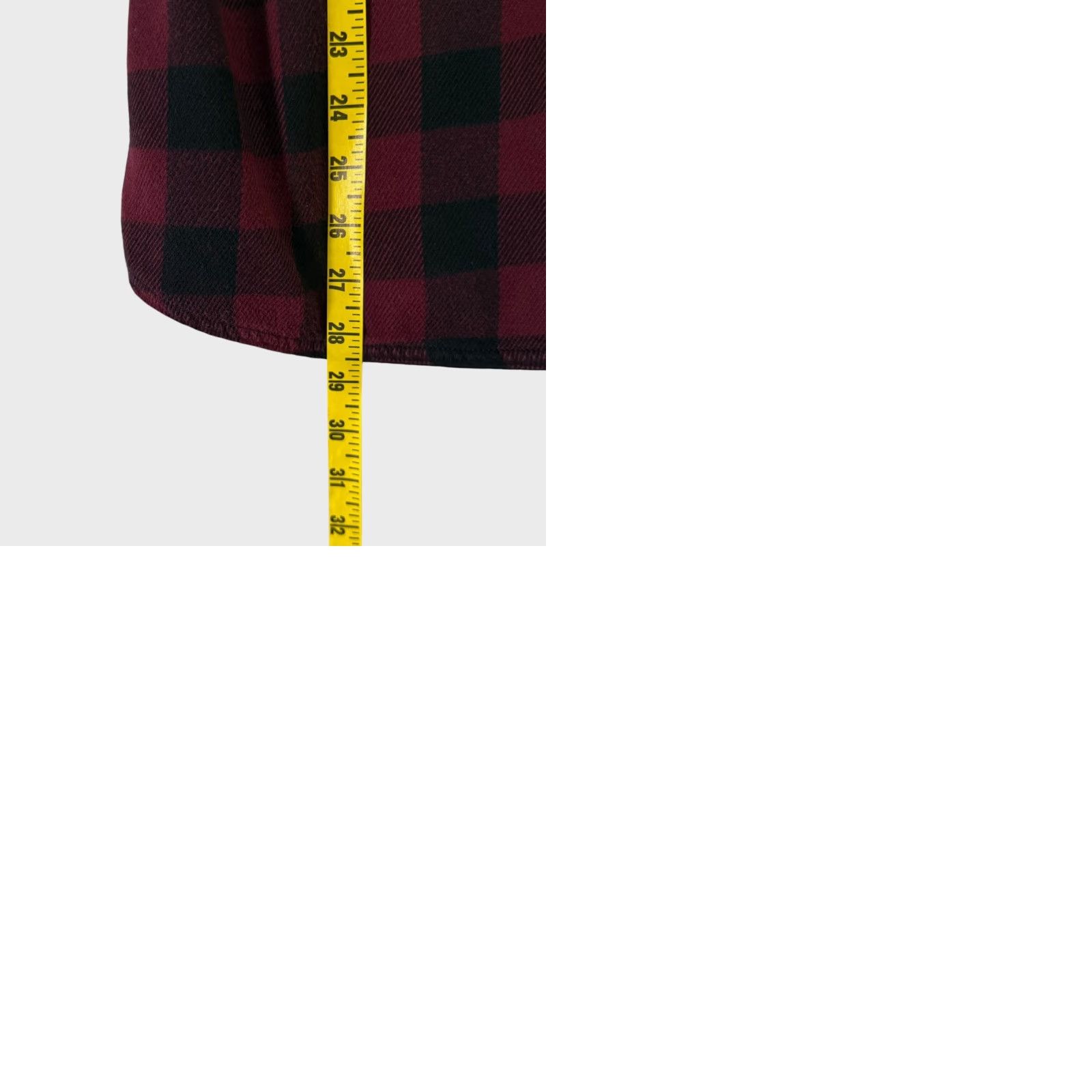Vintage Woolrich Buffalo Check Flannel Shirt Red Women's Large Plaid Cotton Button-Up Size L / US 10 / IT 46 - 9 Thumbnail