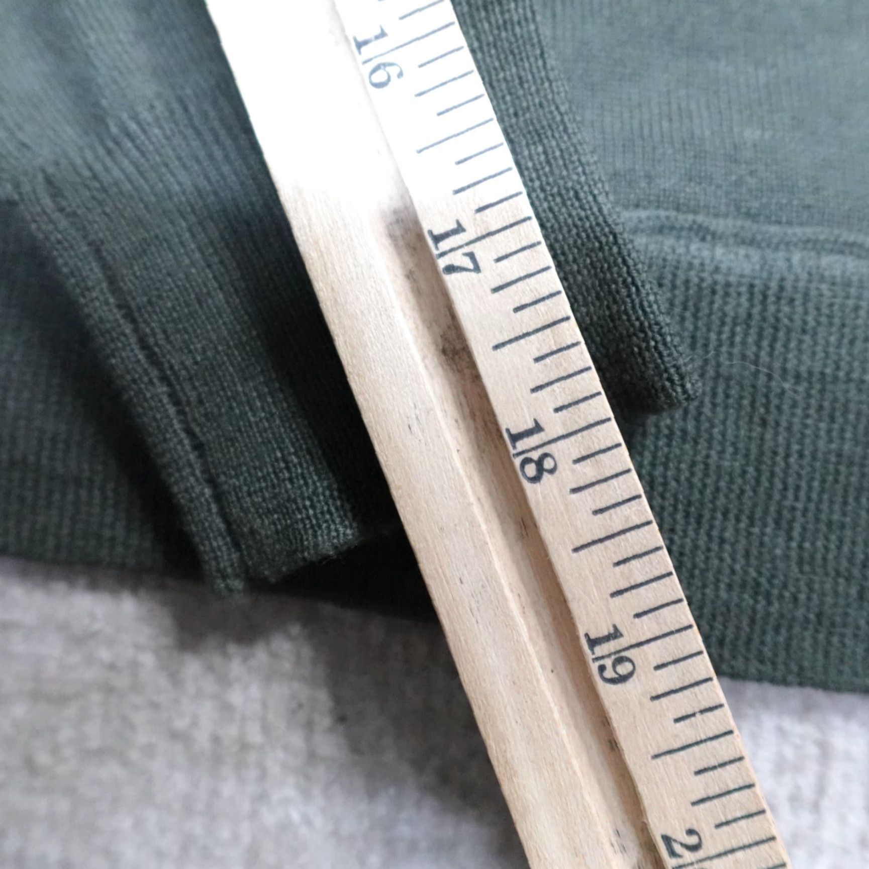 J.Crew J.Crew Womens Sweater S Green Merino Crew Neck Long Sleeve Pullover A5142 Size S / US 4 / IT 40 - 8 Thumbnail