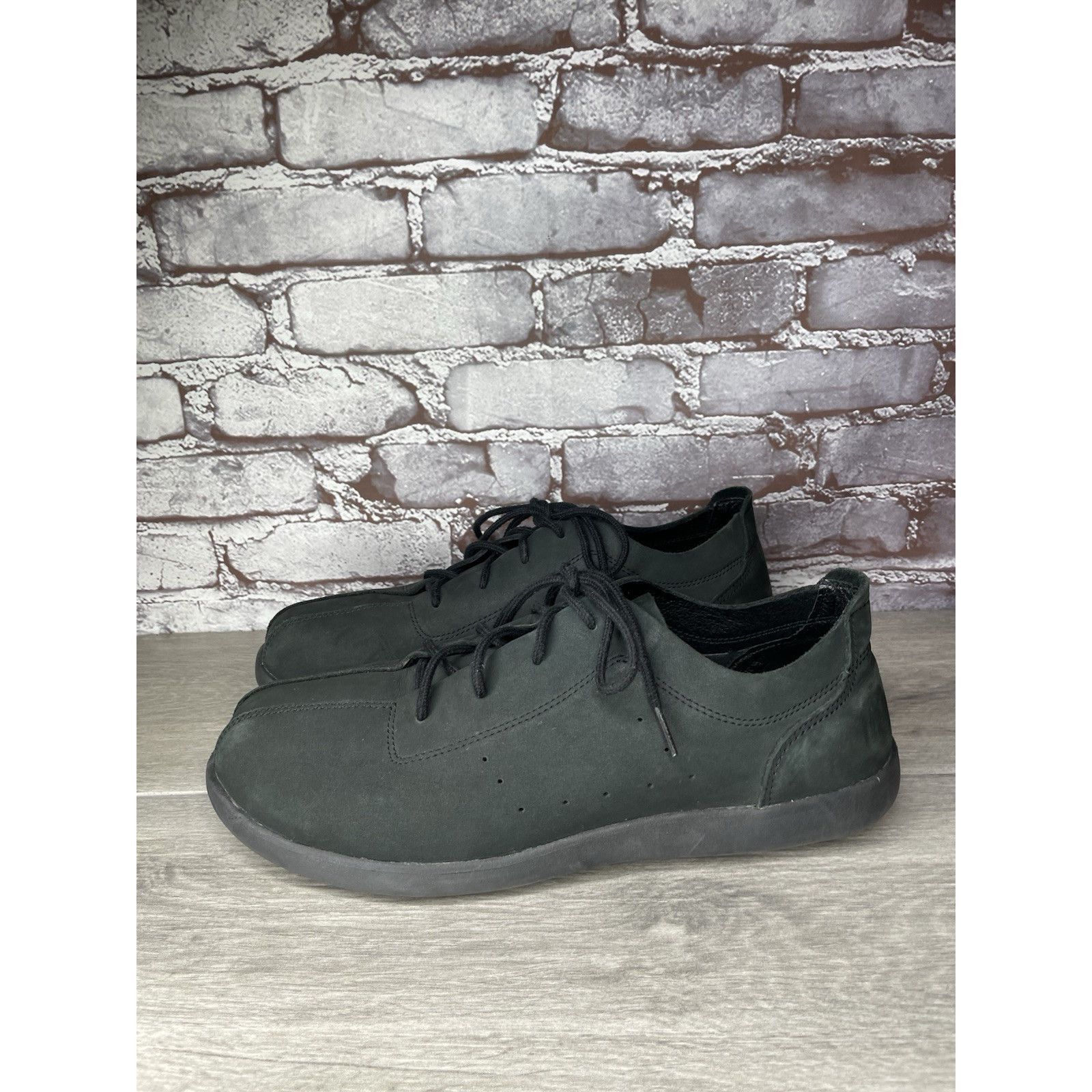 Crocs Crocs Venture Black leather Casual Oxfords lace up Comfort S Size US 12 / EU 45 - 11 Thumbnail