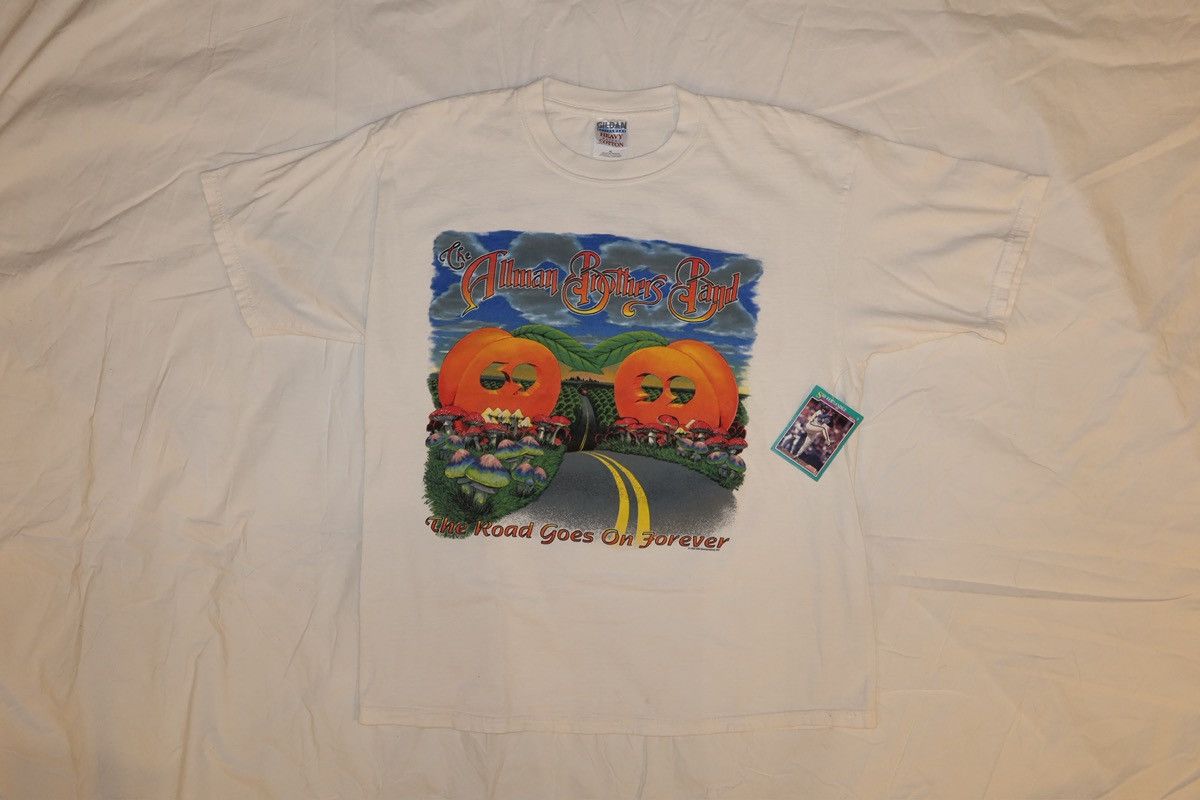 Vintage Allman Brothers Band Tshirt Size US XL / EU 56 / 4 - 2 Thumbnail