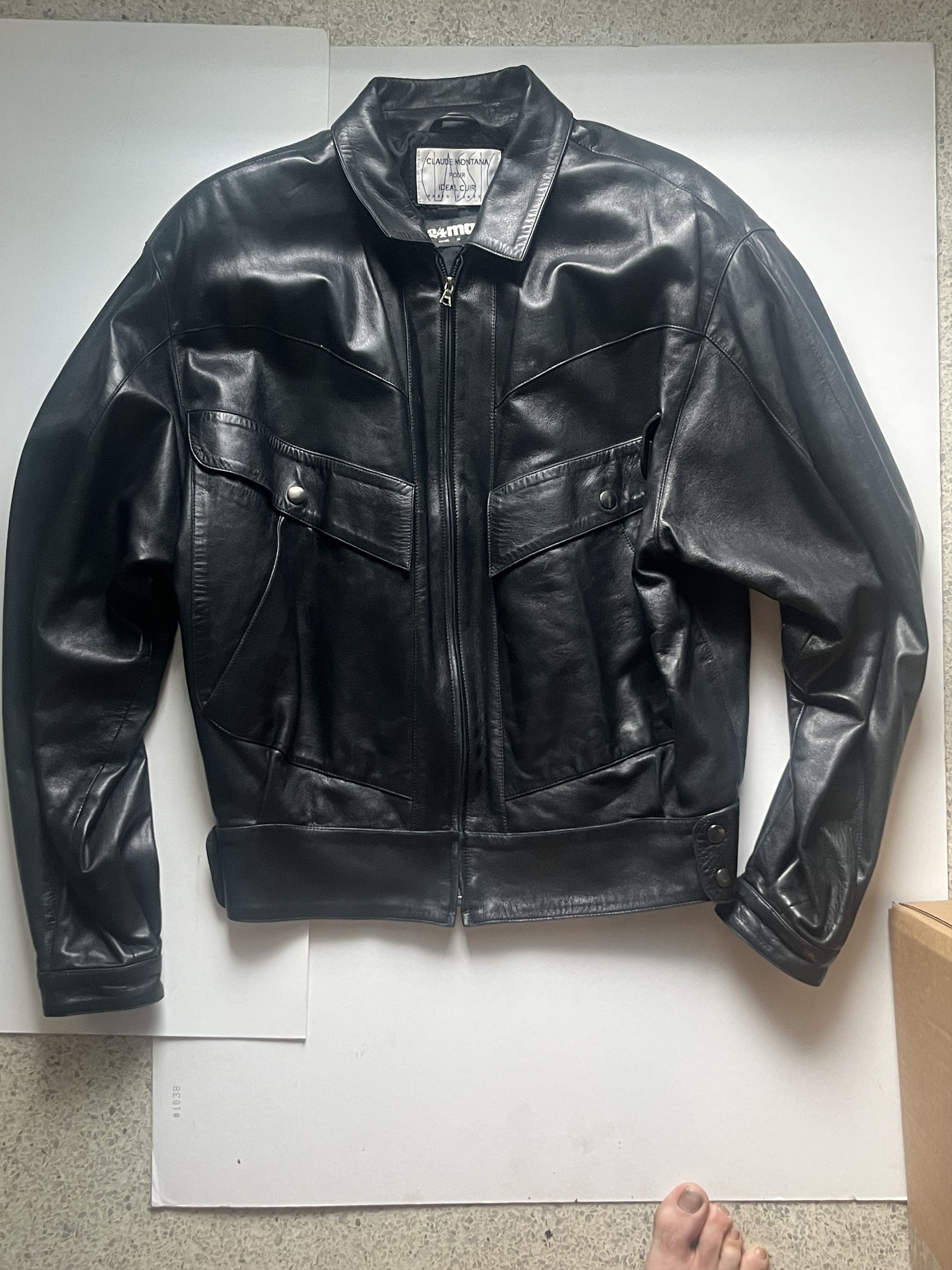 Claude Montana Claude Montana 80s Leather – 24Man – Ideal Cuir Size US L / EU 52-54 / 3 - 4 Thumbnail