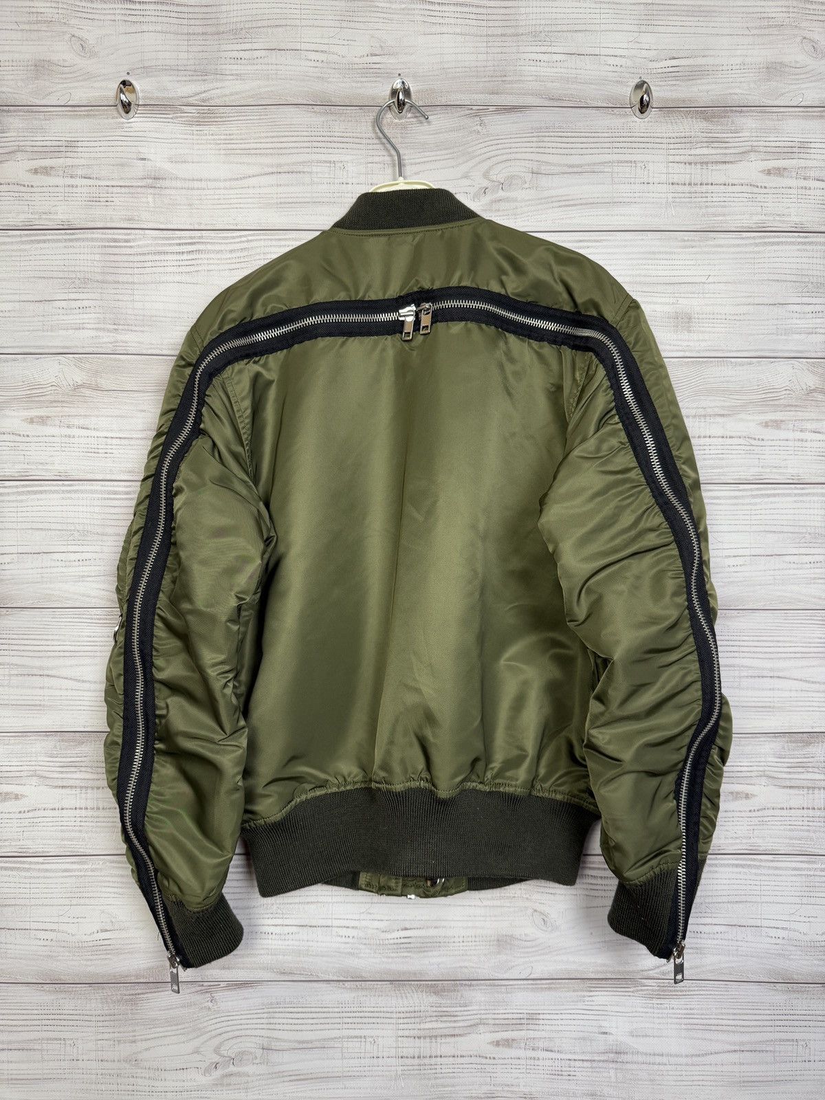 Diesel DIESEL Y2K Skin USA Aviator MA1 Reversible Bomber Jacket Size US S / EU 44-46 / 1 - 2 Thumbnail
