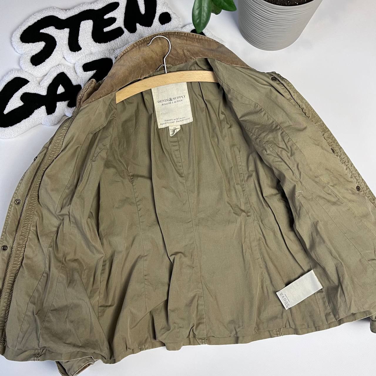 Ralph Lauren Denim&Supply Multipocket Military Beige Jacket