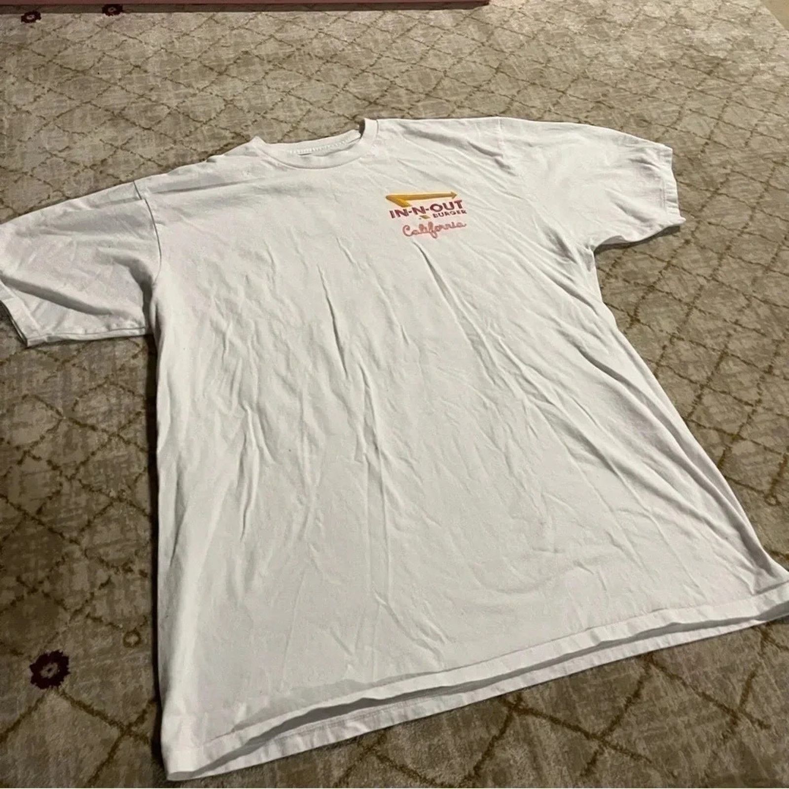 Other In-N-Out Burger California White Short Sleeve XL T-Shirt Size US XL / EU 56 / 4 - 2 Thumbnail