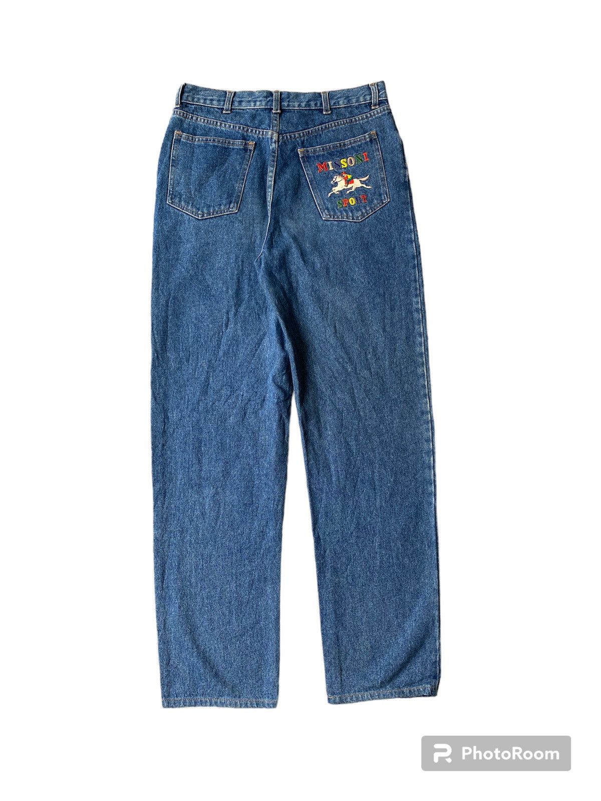 Missoni Vintage 90’s Missoni Sport Italy Jeans Size 28" / US 6 / IT 42 - 2 Thumbnail