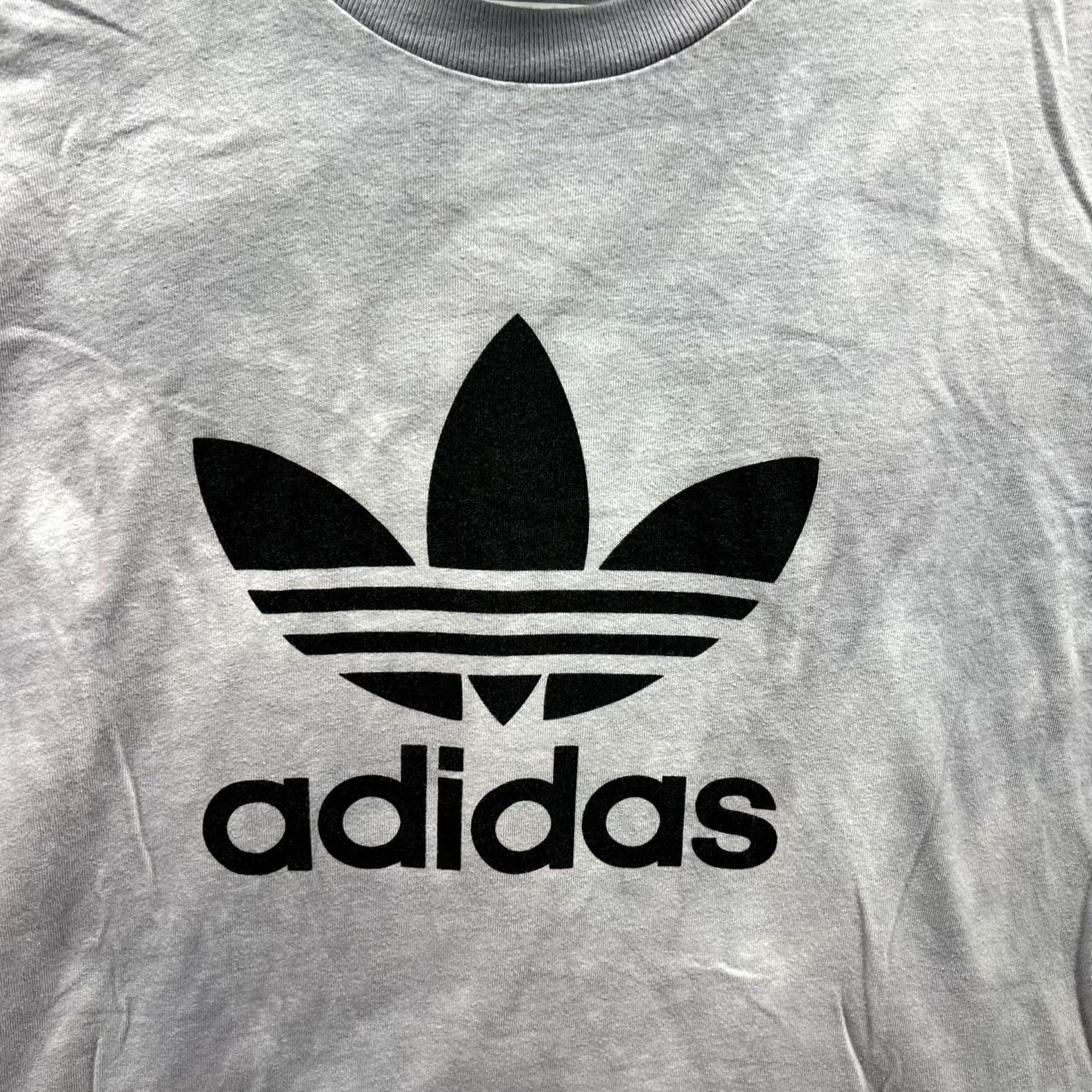 Adidas VINTAGE Adidas Shirt Men Large Adult Purple Black Crewneck Big Trefoil Originals Vintage Size US L / EU 52-54 / 3 - 3 Thumbnail