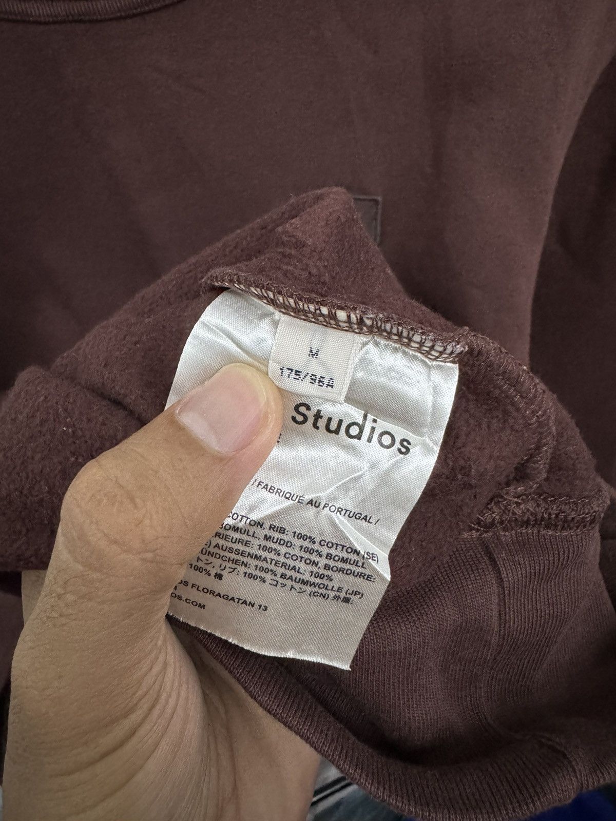 Acne Studios Acne Studios FairView Face Crewneck Sweatshirt Size US M / EU 48-50 / 2 - 5 Thumbnail