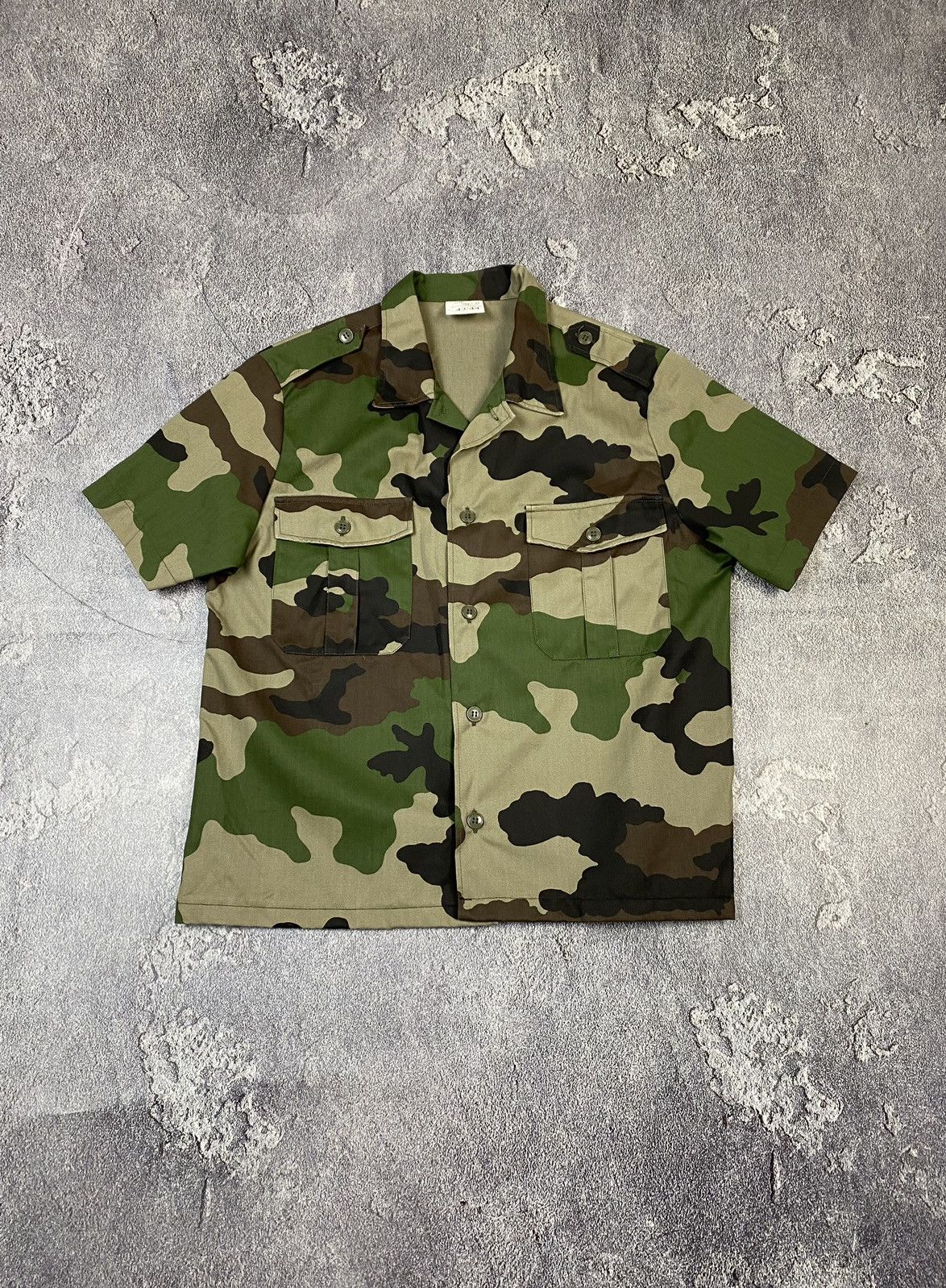 Other VTG 00s Military Camo Army Shirt Retro 2000s Fashion Y2K Size US M / EU 48-50 / 2 - 1 Thumbnail
