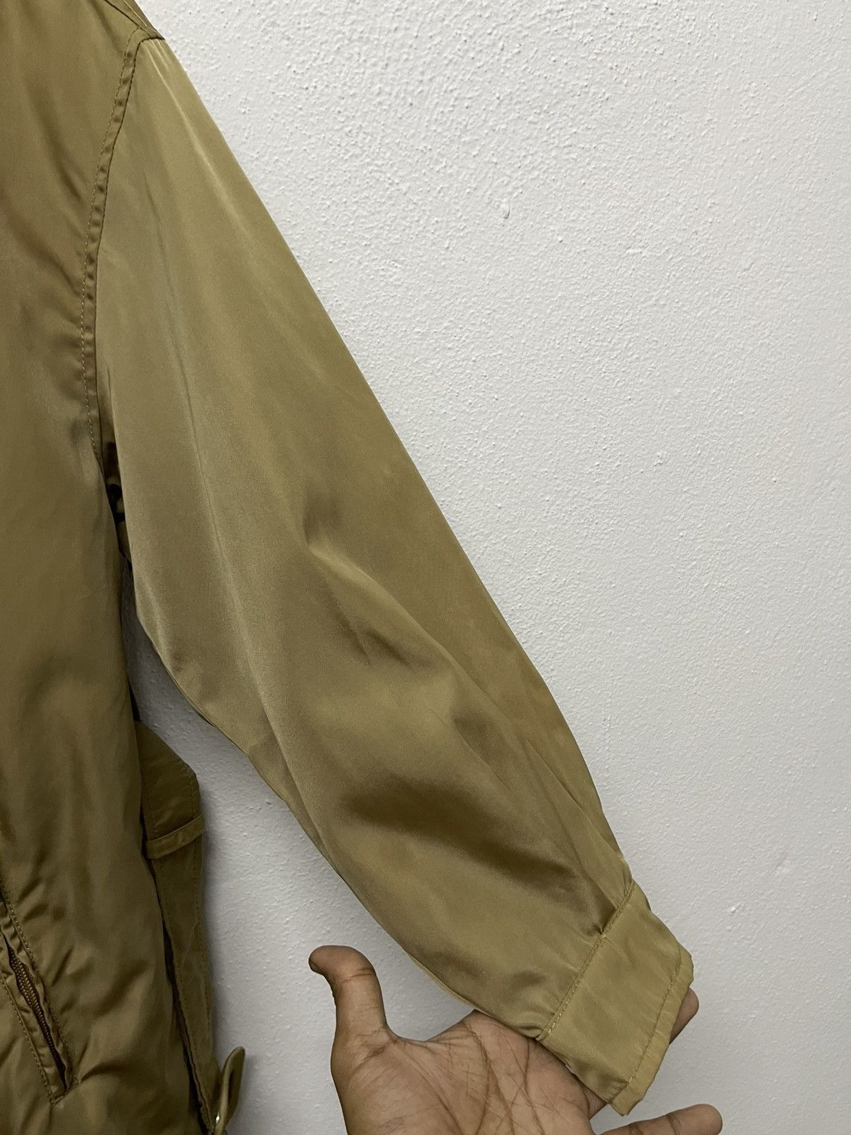 Prada SS99 PRADA MILANO NYLON TRENCH COAT SUN FADED Size M / US 6-8 / IT 42-44 - 8 Thumbnail