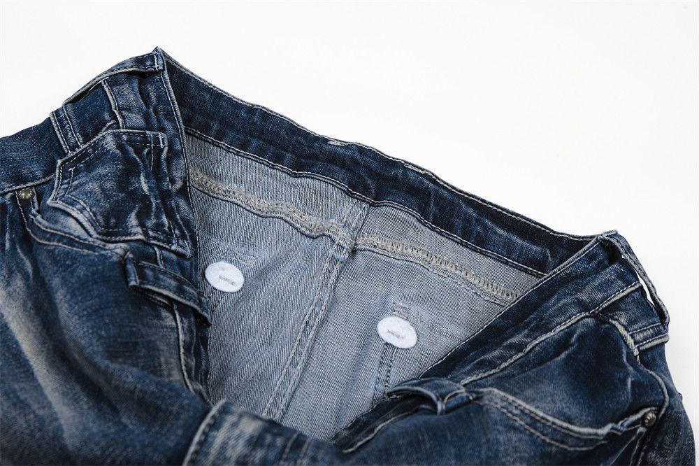 Vintage Men's Retro Washed Distressed Punk Cleanfit Jeans Size US 32 / EU 48 - 4 Thumbnail
