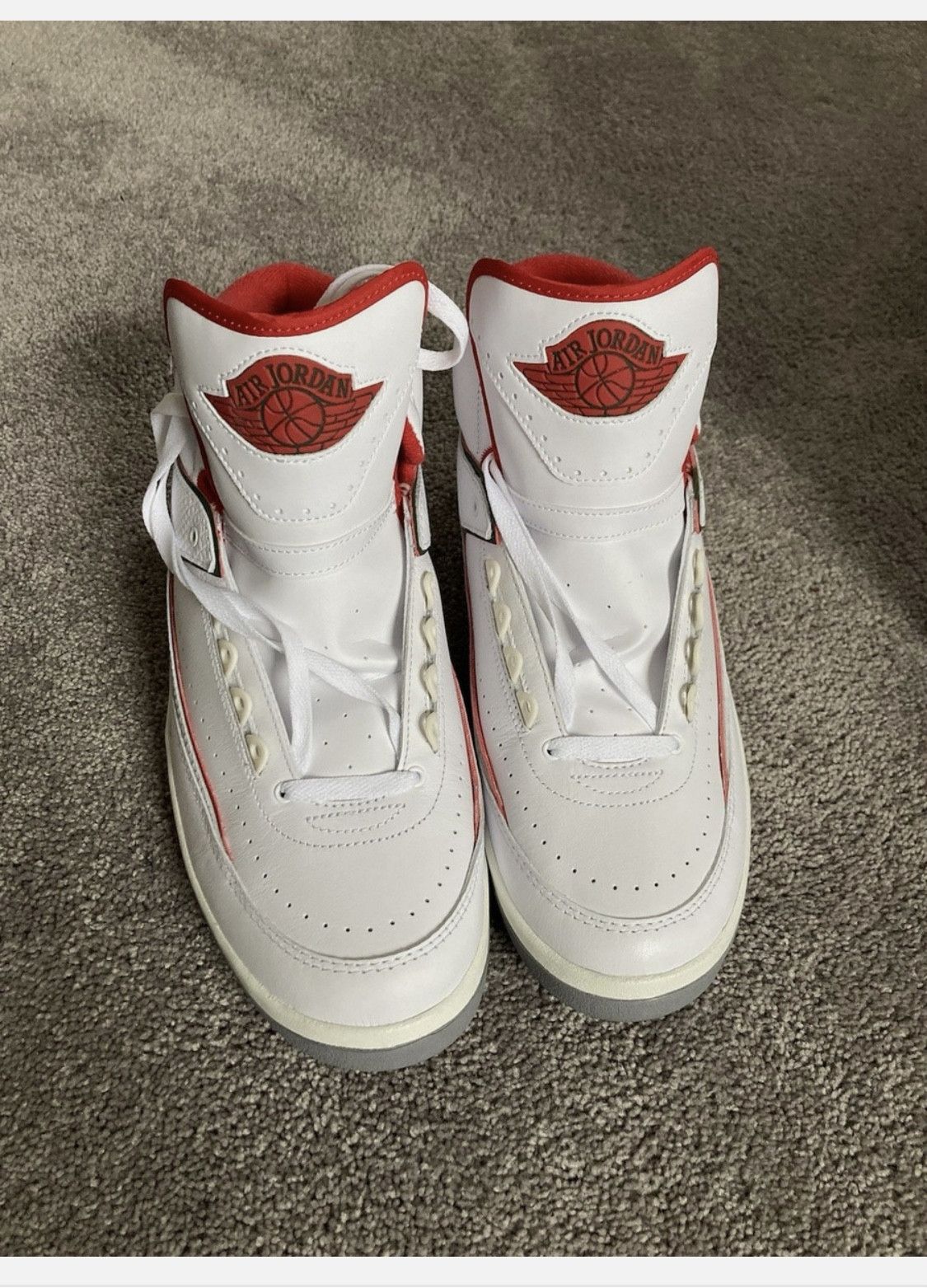 Jordan Brand × Nike Nike Air Jordan 2 Retro Italy Origins DR8884-101 Men's Sz 10 Size US 10 / EU 43 - 6 Thumbnail