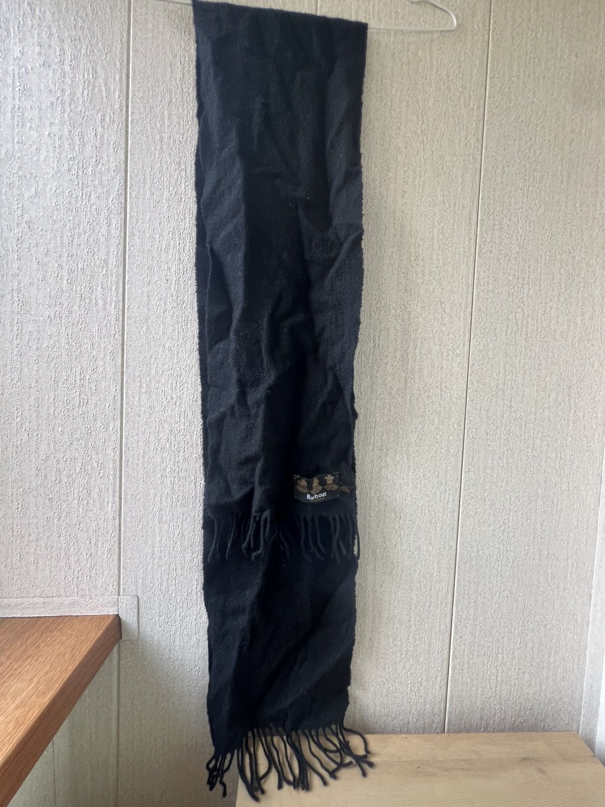 Barbour Vintage Barbour Scarf Wool Size ONE SIZE - 1 Thumbnail